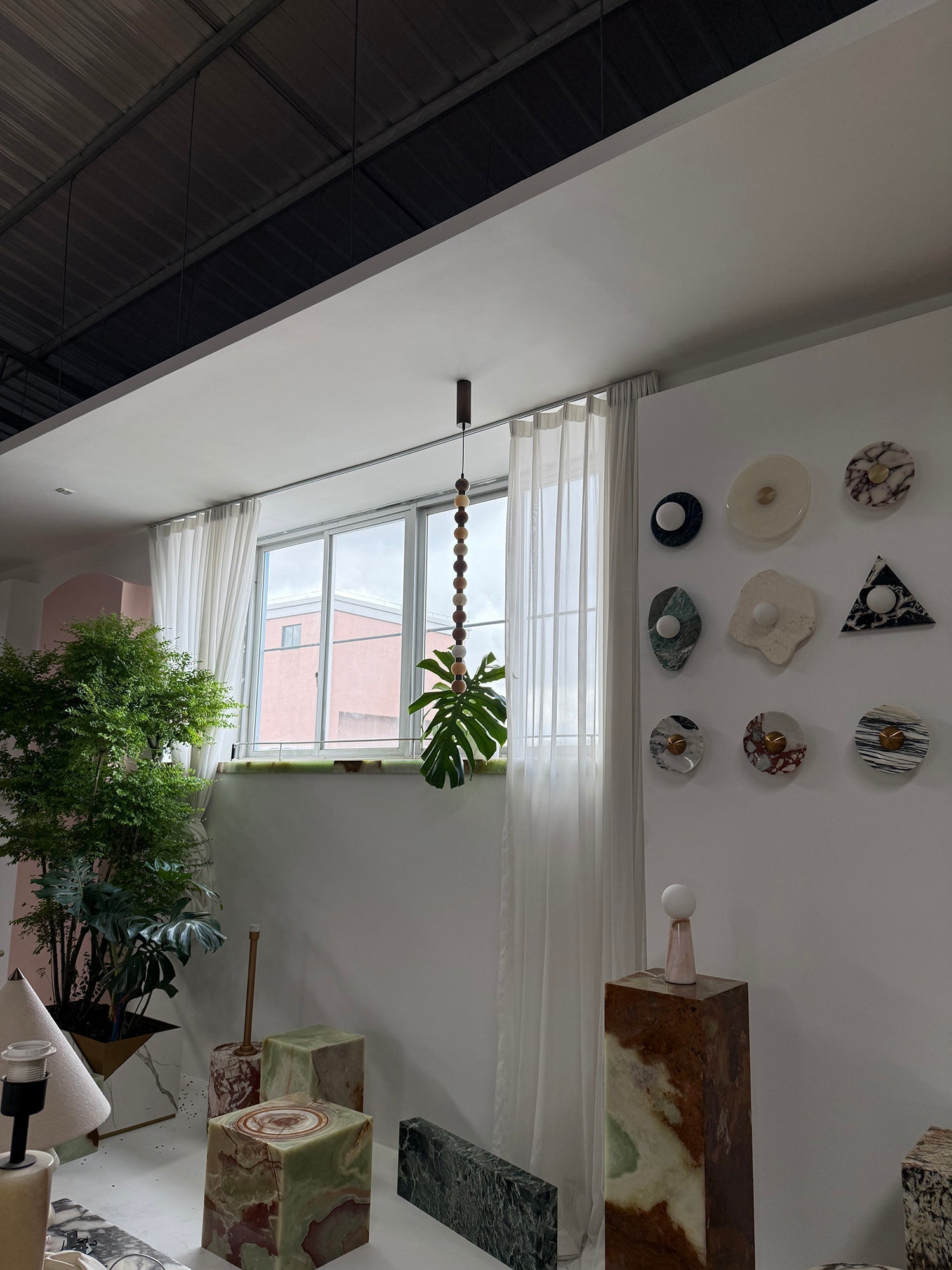 Ulshae Modern Minimalist Art Marble Pendant Lamp - Letslighting