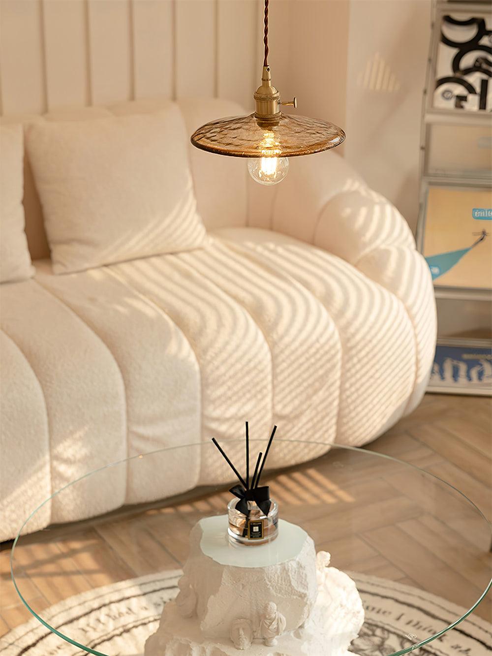 Sage Vintage Glass Pendant Light - Blowlighting