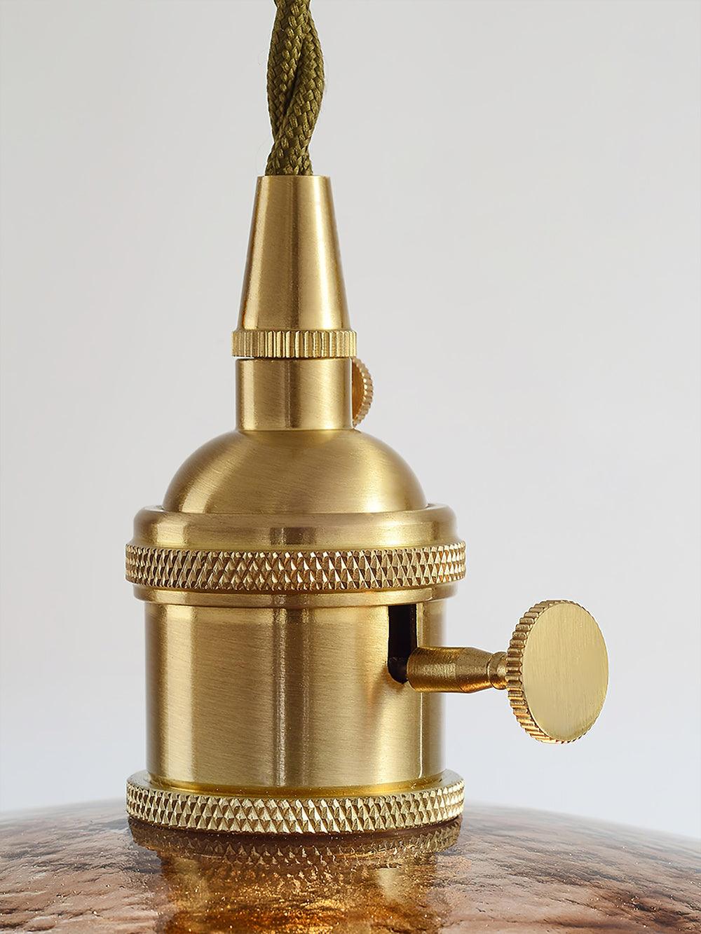 Sage Vintage Glass Pendant Light - Blowlighting