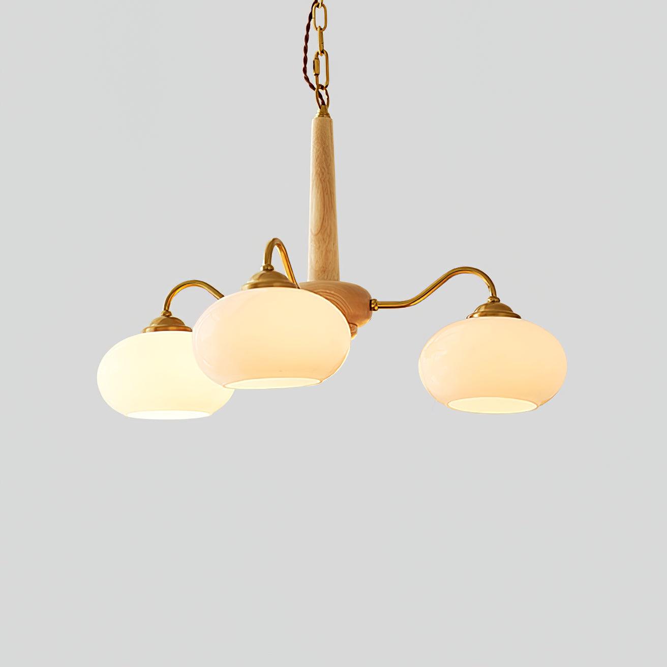Persimmon Chandelier - Blowlighting
