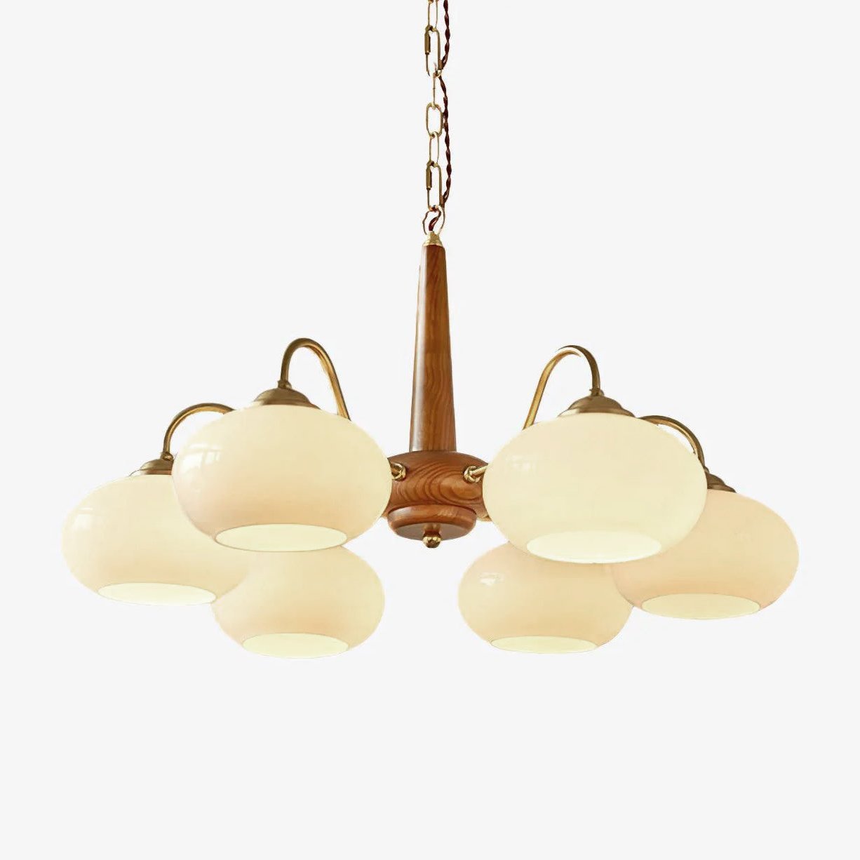 Persimmon Chandelier - Blowlighting