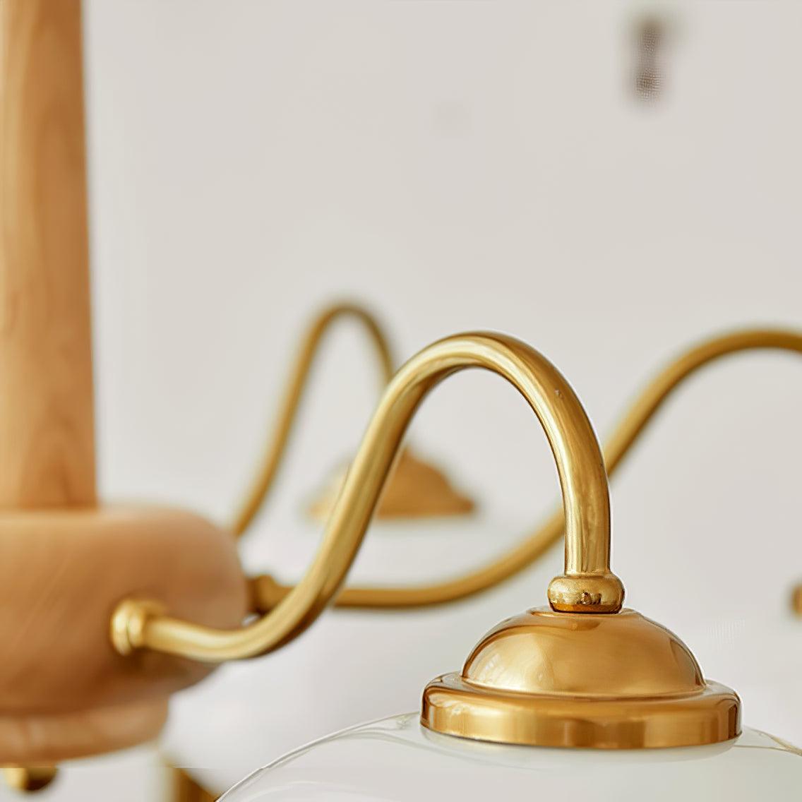 Persimmon Chandelier - Blowlighting