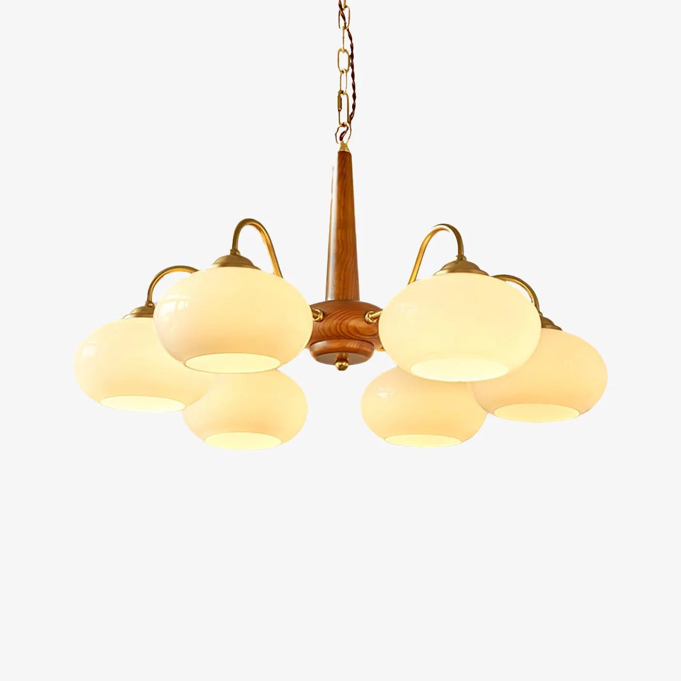 Persimmon Chandelier - Blowlighting
