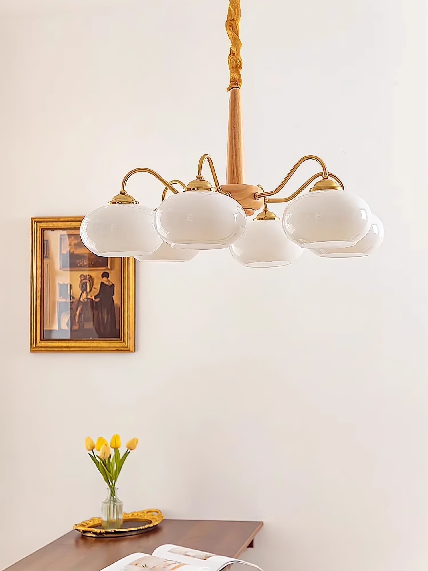 Persimmon Chandelier - Blowlighting