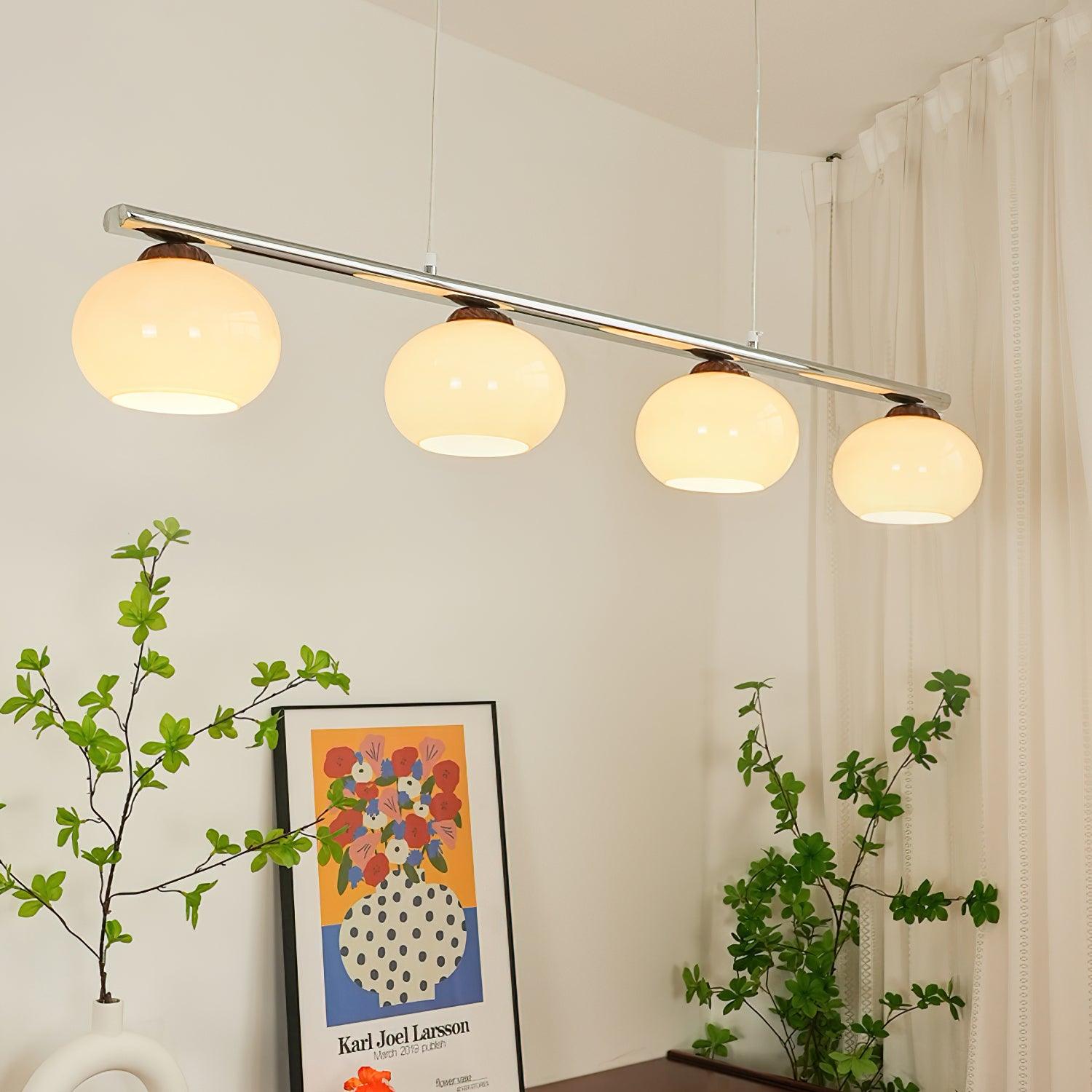 Persimmon Dining Room Chandelier - Blowlighting