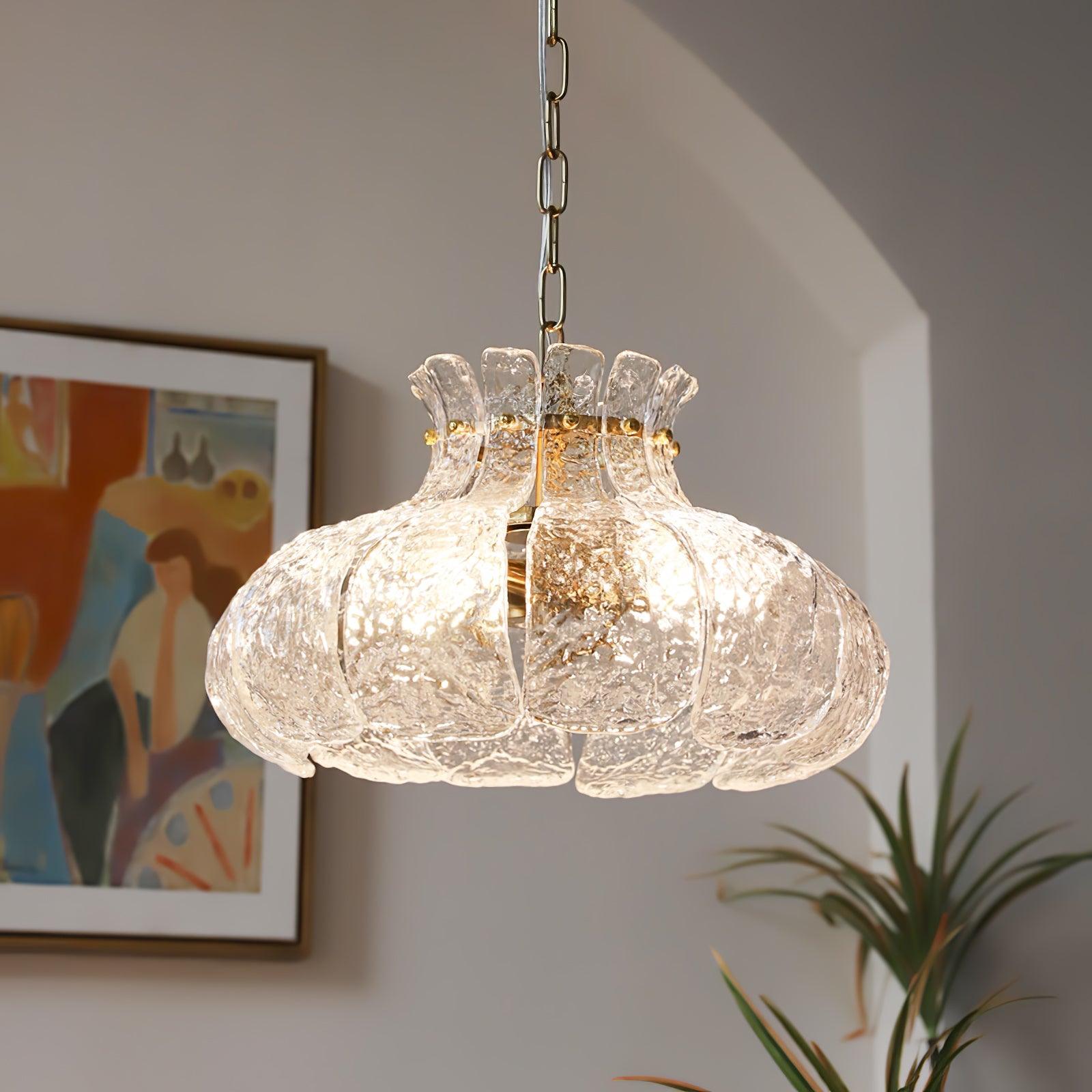 Lunace Messing & Glas Glamour Pendelleuchte-Letslighting