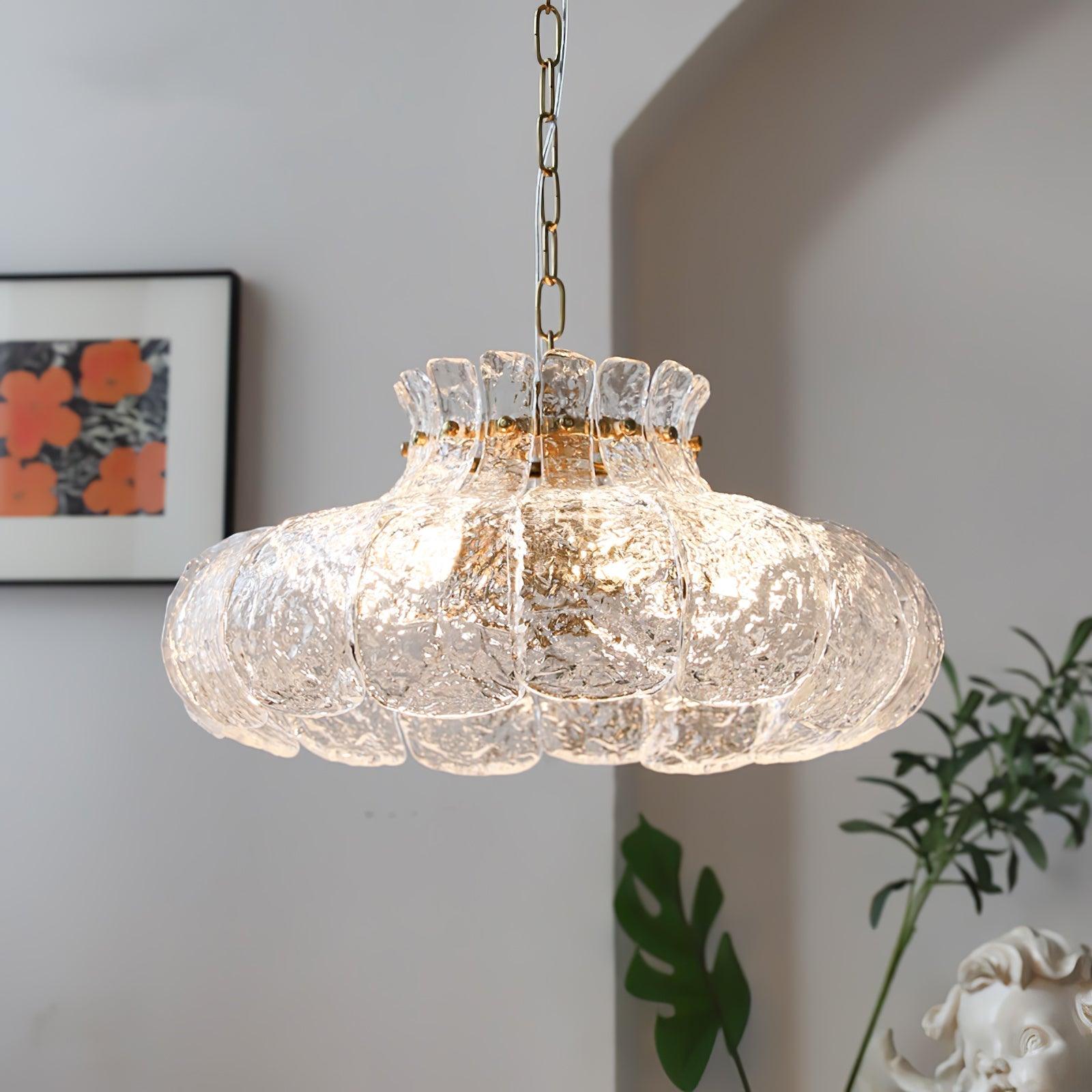 Lunace Messing & Glas Glamour Pendelleuchte-Letslighting