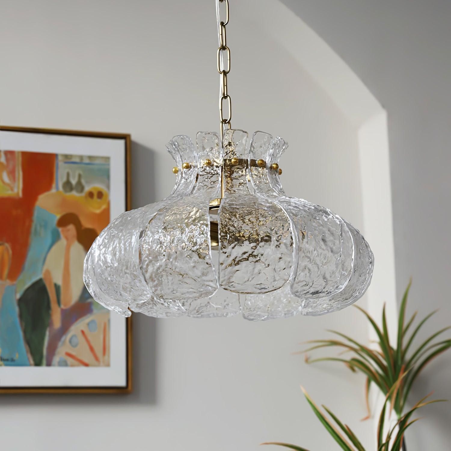 Lunace Messing & Glas Glamour Pendelleuchte-Letslighting