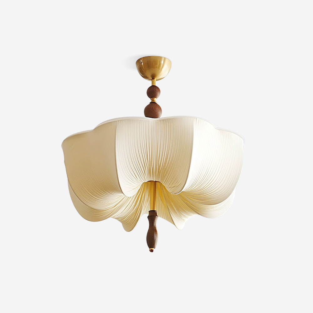 Petalia Moderne Minimalistische Deckenleuchte aus Holz-Letslighting