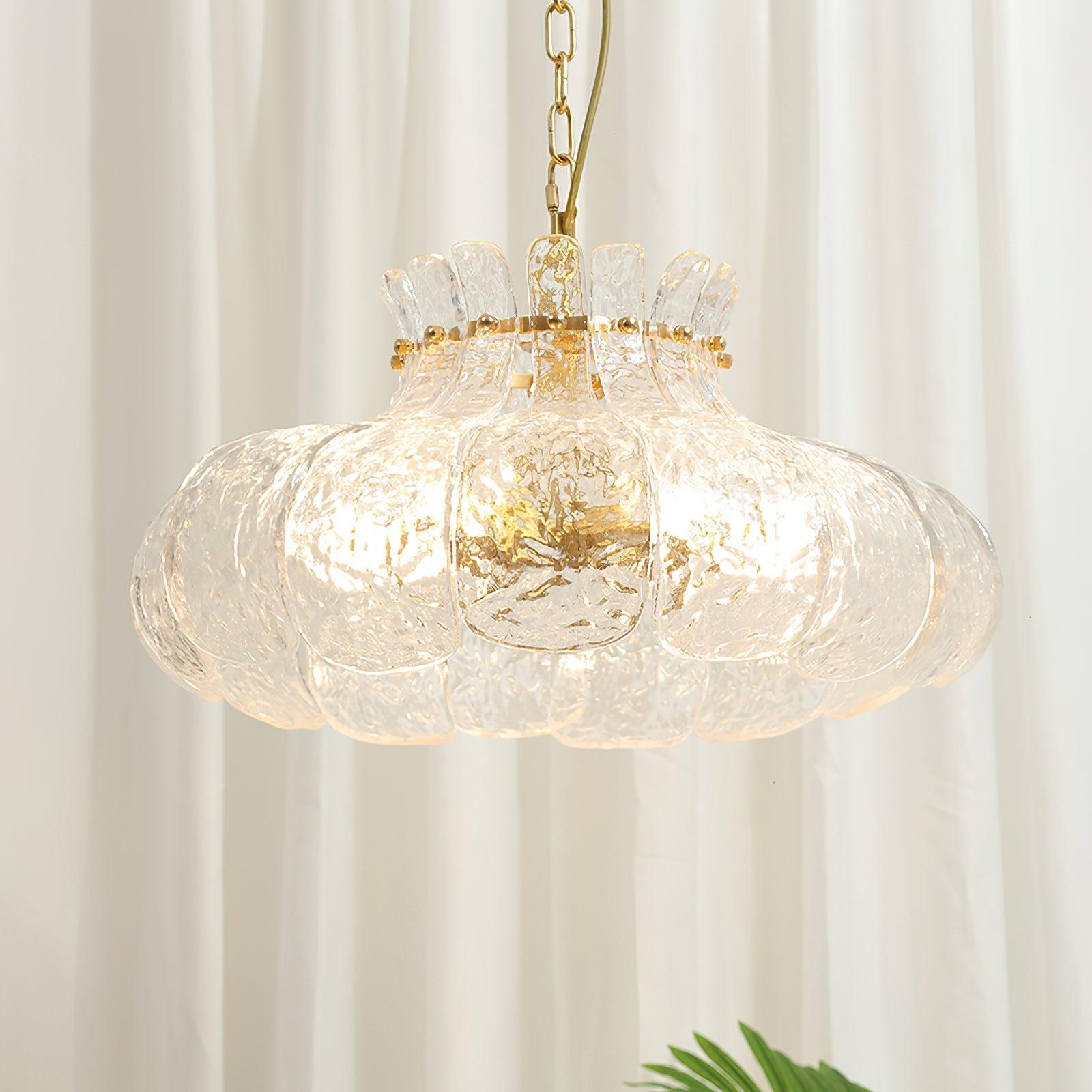 Lunace Messing & Glas Glamour Pendelleuchte-Letslighting