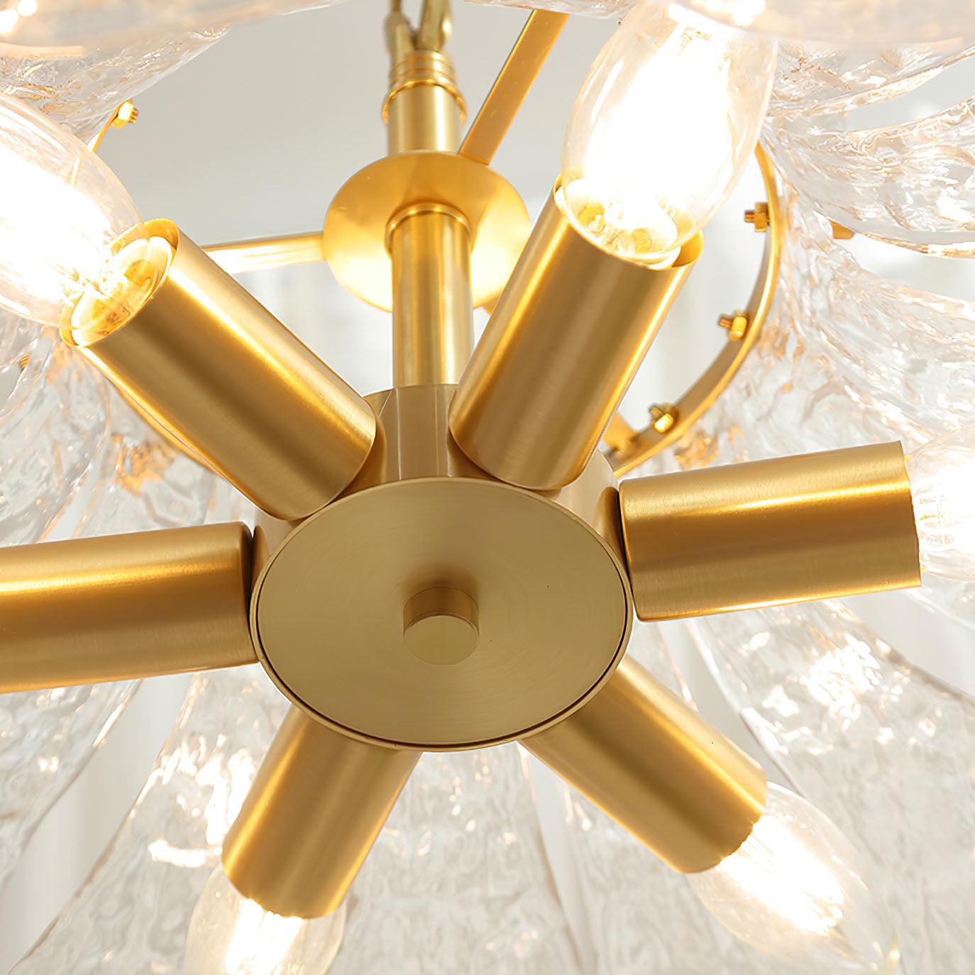 Lunace Messing & Glas Glamour Pendelleuchte-Letslighting