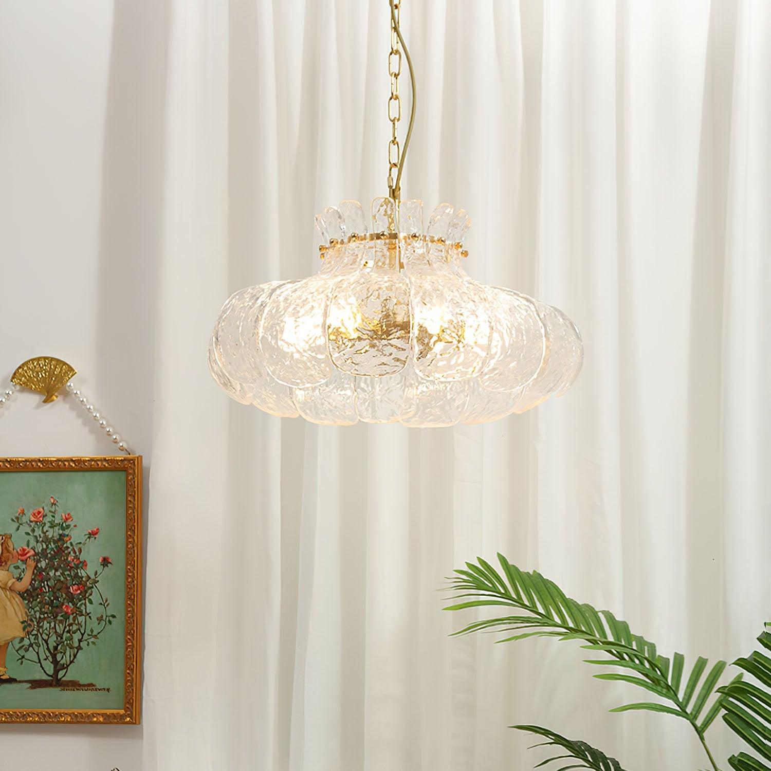 Lunace Messing & Glas Glamour Pendelleuchte-Letslighting