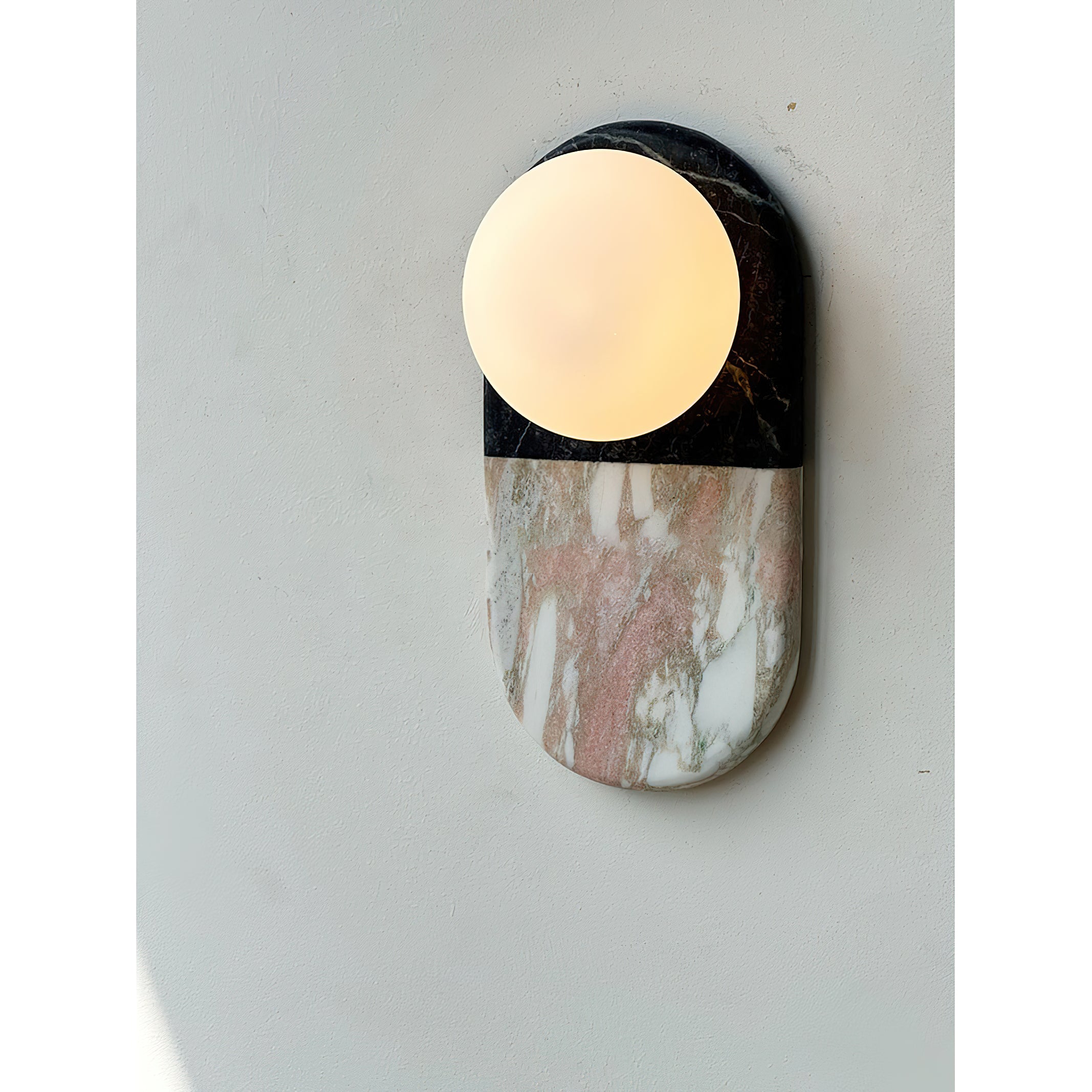 Alvynan Modern Minimalist Marble Sconce Wall Lamp - Letslighting