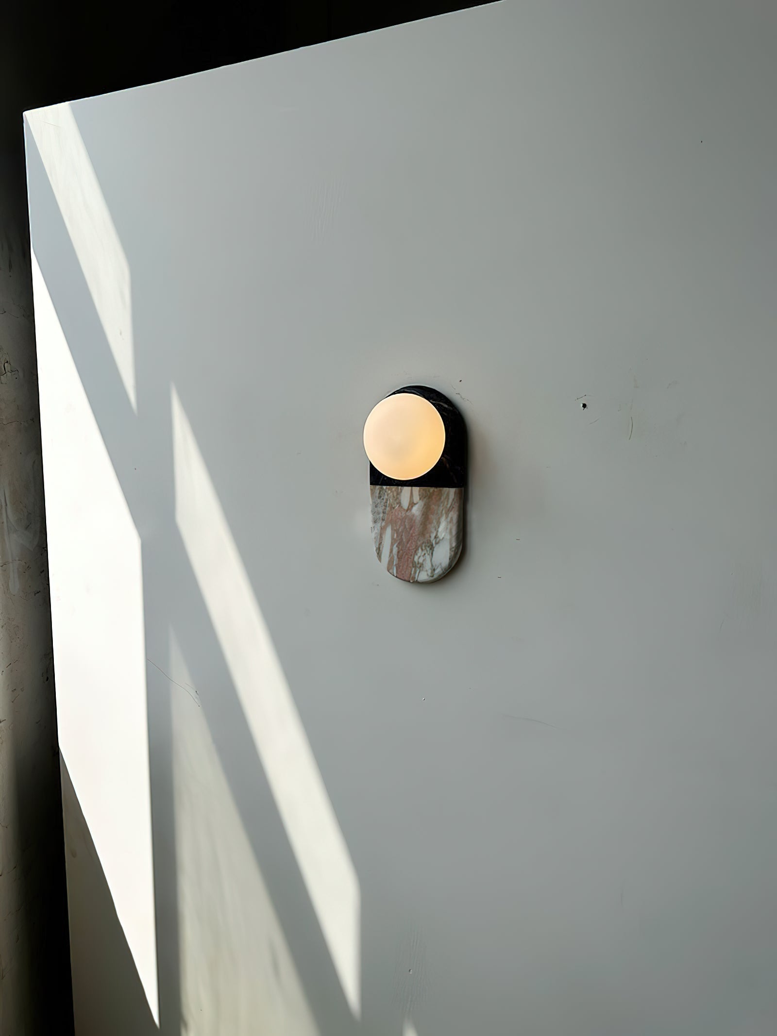 Alvynan Modern Minimalist Marble Sconce Wall Lamp - Letslighting