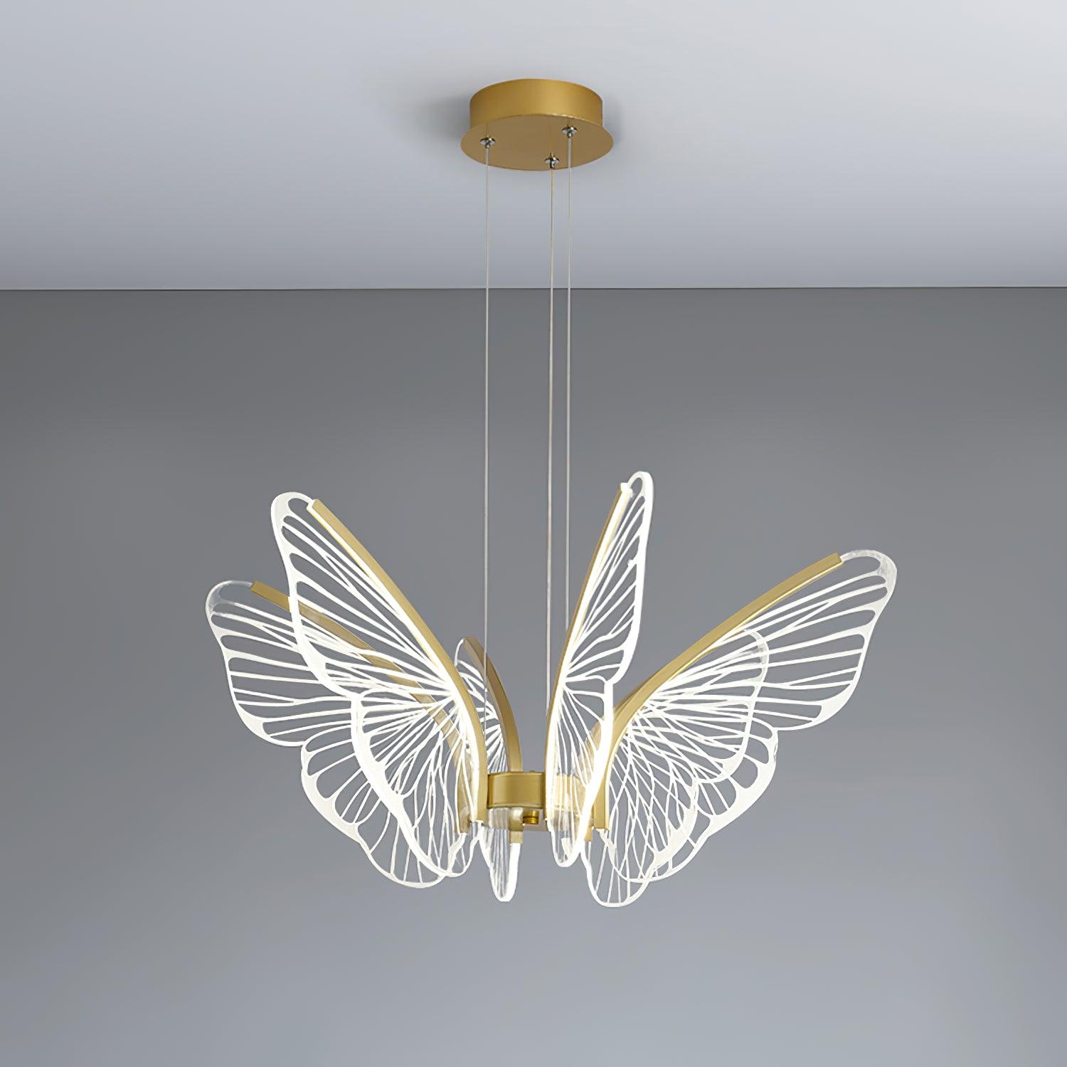 Lustra Kronleuchter Schmetterlingsflügel Kristall-Letslighting