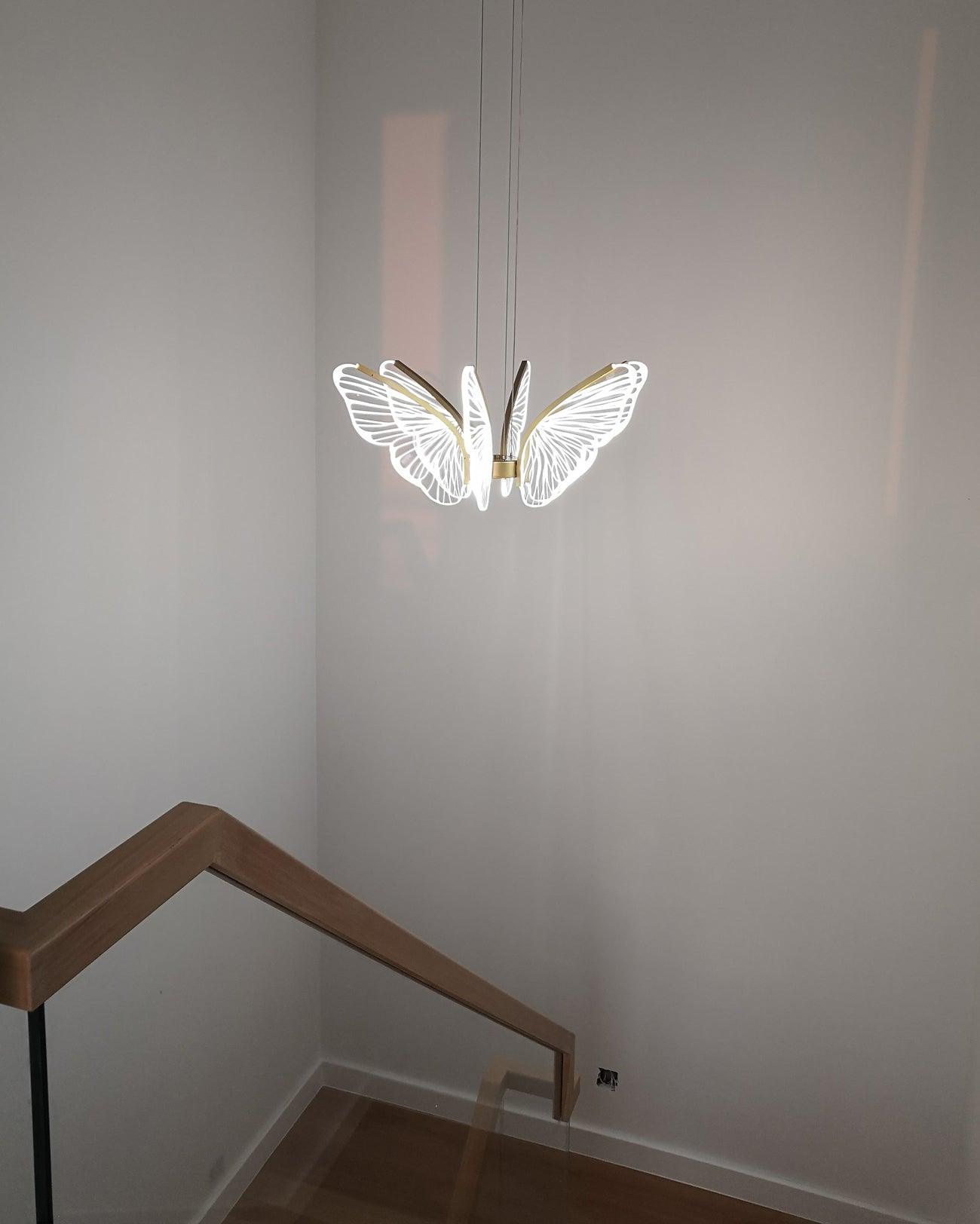 Lustra Kronleuchter Schmetterlingsflügel Kristall-Letslighting