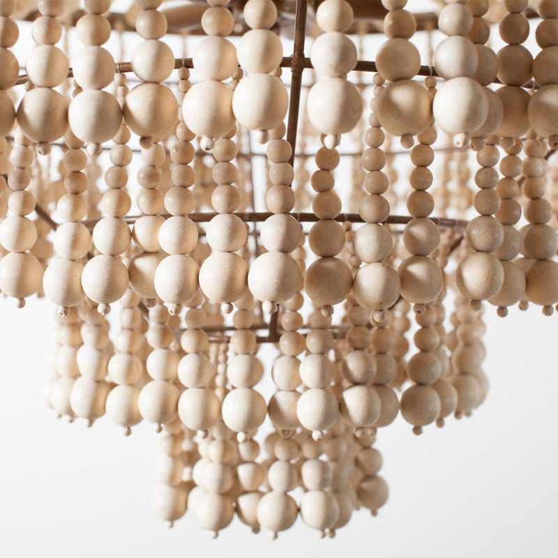 Avrinir Postmoderner Luxus Großer Holz-Kronleuchter-Letslighting