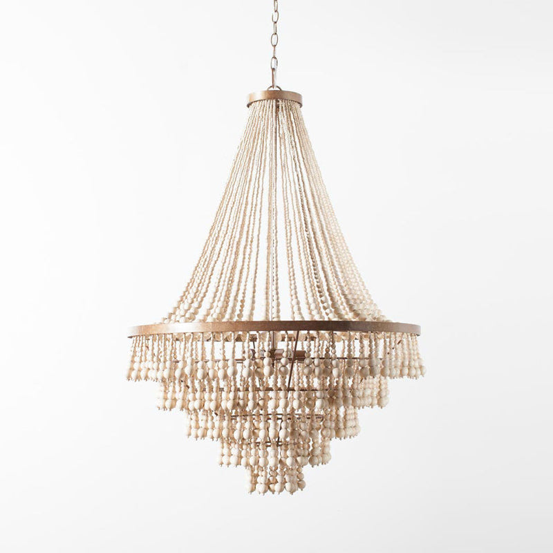 Avrinir Postmoderner Luxus Großer Holz-Kronleuchter-Letslighting
