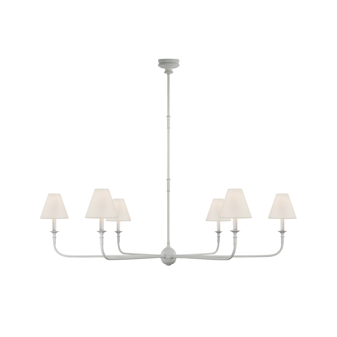 Arthaila Großer Vintage Industrieller Stoff-Kronleuchter-Letslighting