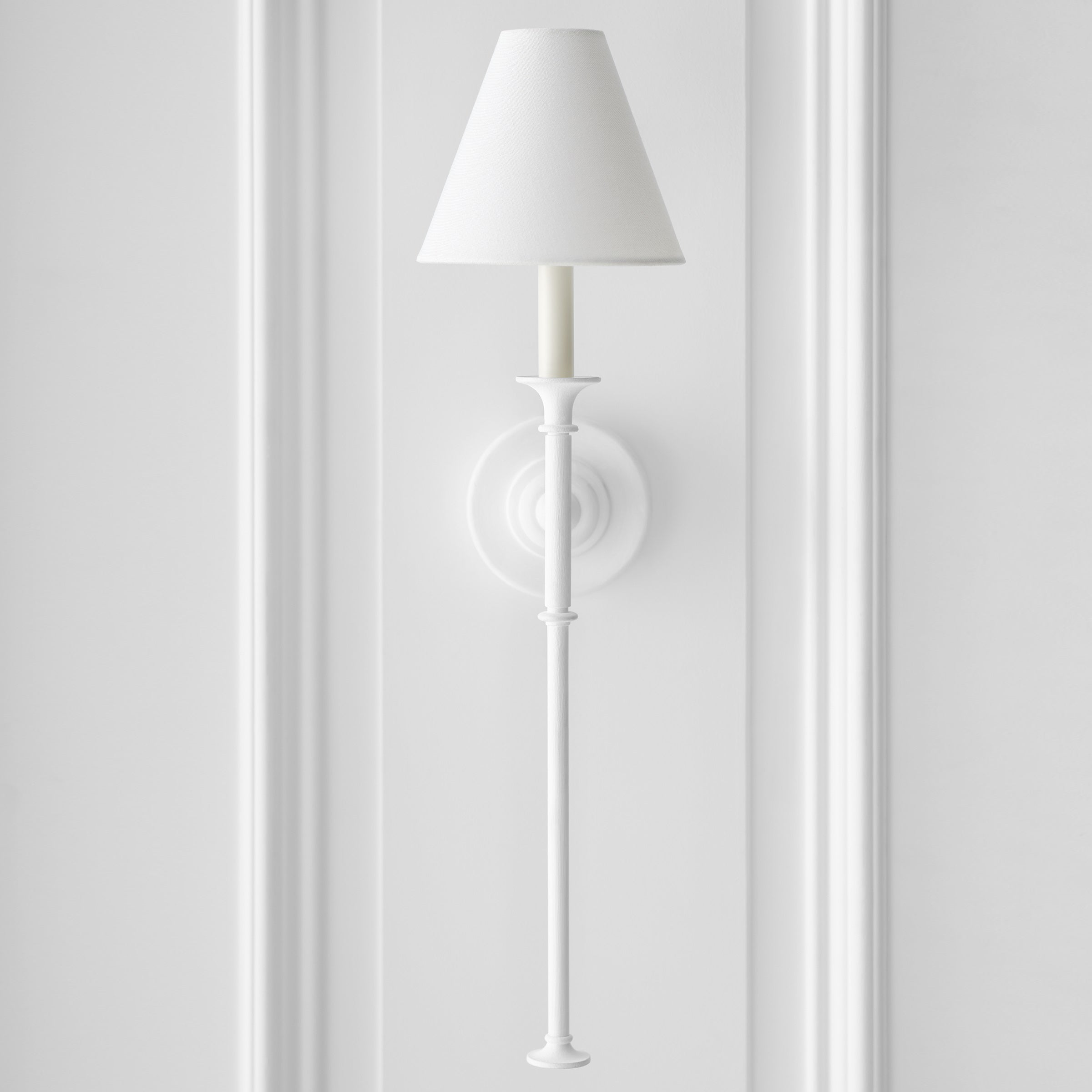 Vivienne Wandleuchte mit Stoffschirm