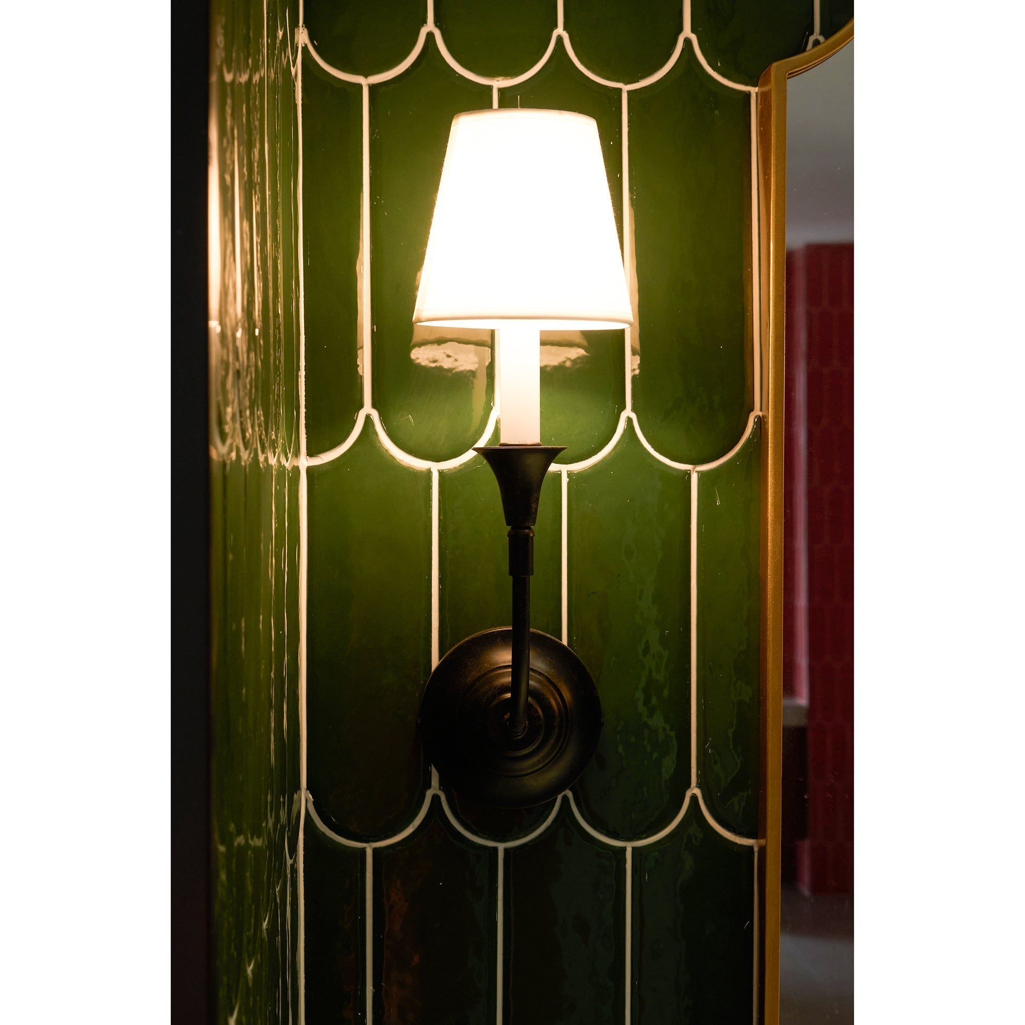 Cygnus Wandleuchte Stoff Minimalistisch Traditionell-Letslighting