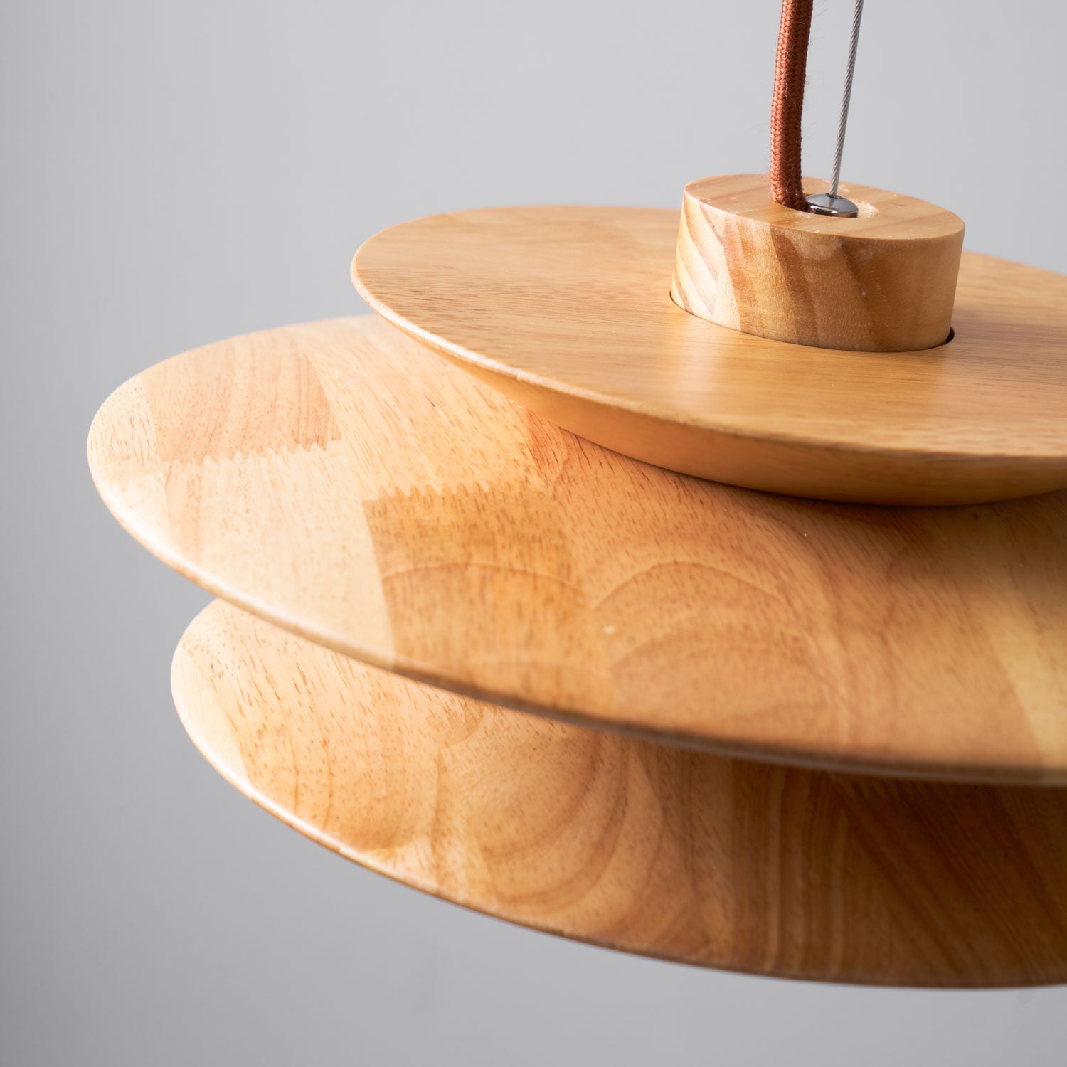 Eldora Holz Retro Pendelleuchte-Letslighting