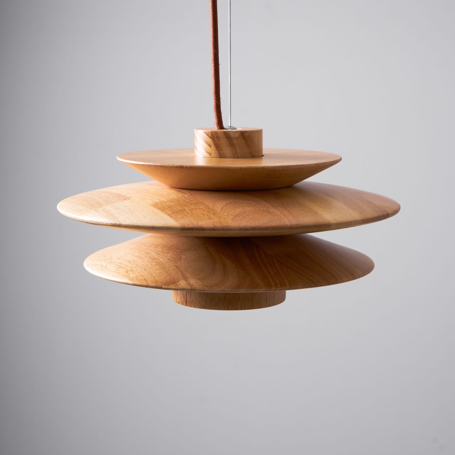 Eldora Holz Retro Pendelleuchte-Letslighting