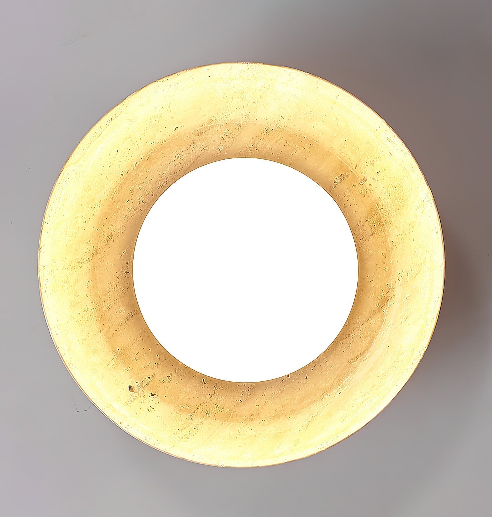Cuvela Modern Minimalist Travertine Ceiling Lamp - Letslighting