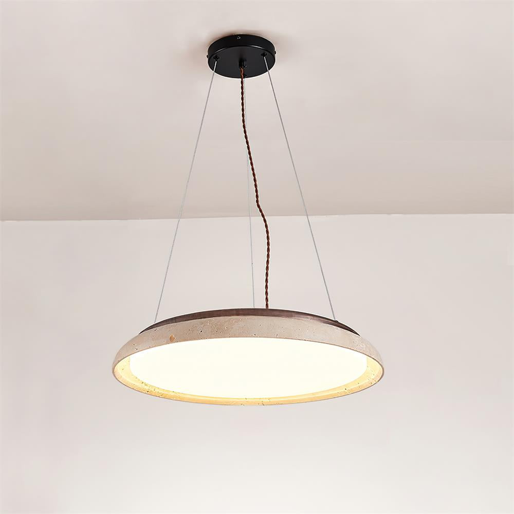Ritta Piedra Travertine Pendant Light - Letslighting
