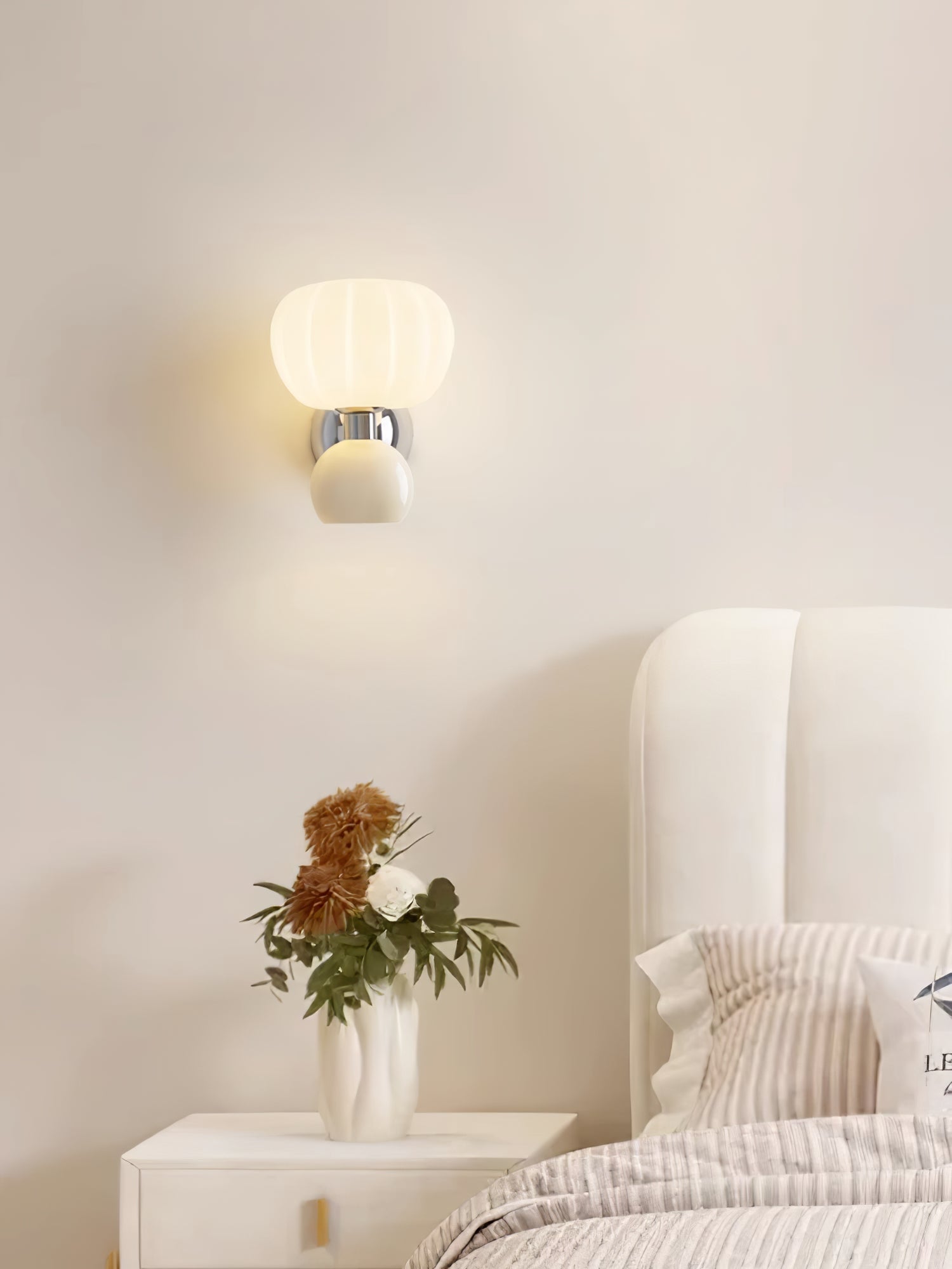 Syrinora Elegante Moderne Wandleuchte aus Chrom-Letslighting