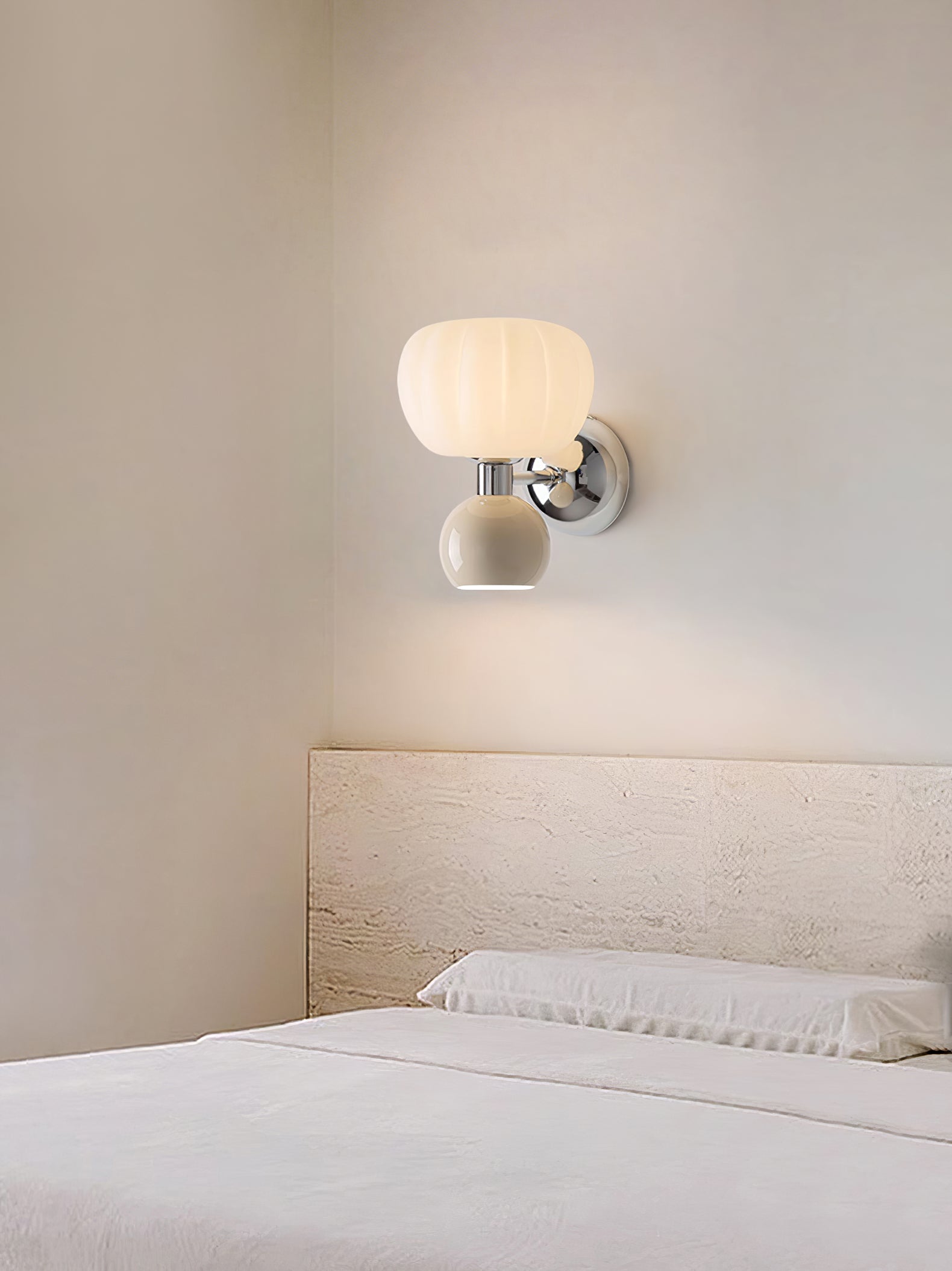Syrinora Elegante Moderne Wandleuchte aus Chrom-Letslighting