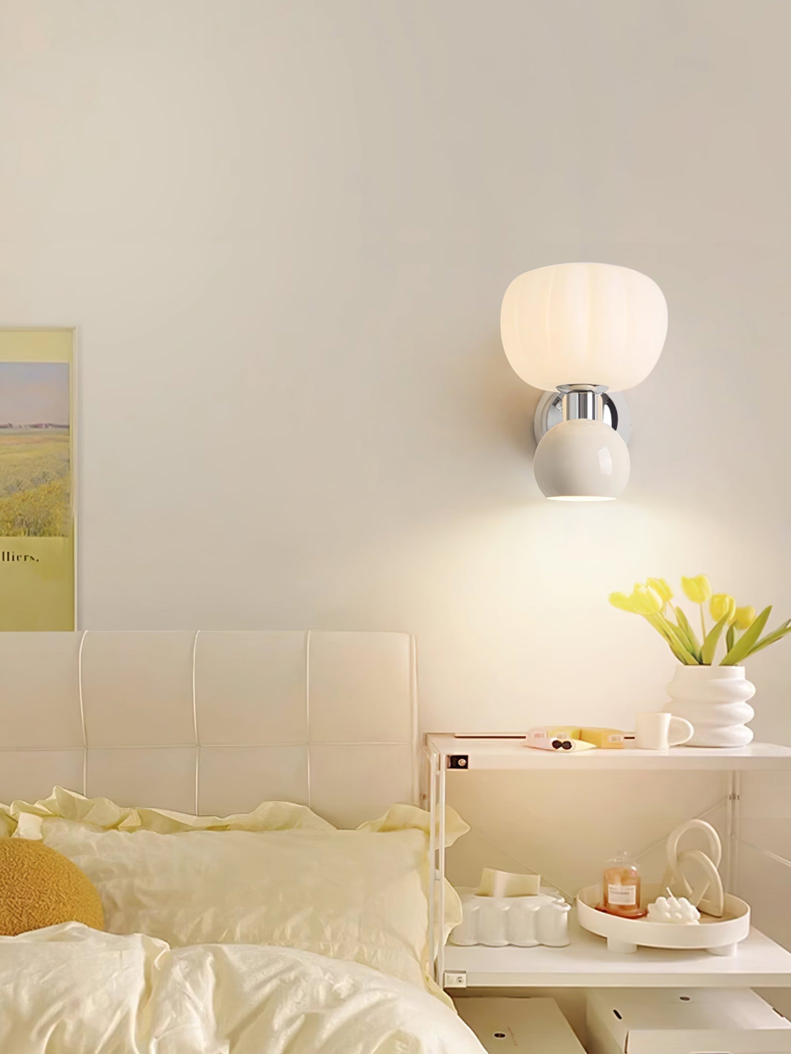 Syrinora Elegante Moderne Wandleuchte aus Chrom-Letslighting