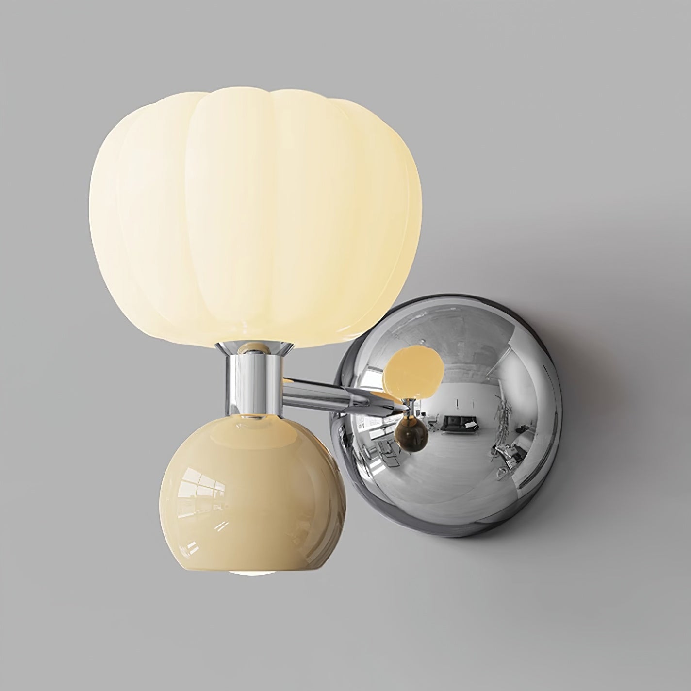 Syrinora Elegante Moderne Wandleuchte aus Chrom-Letslighting