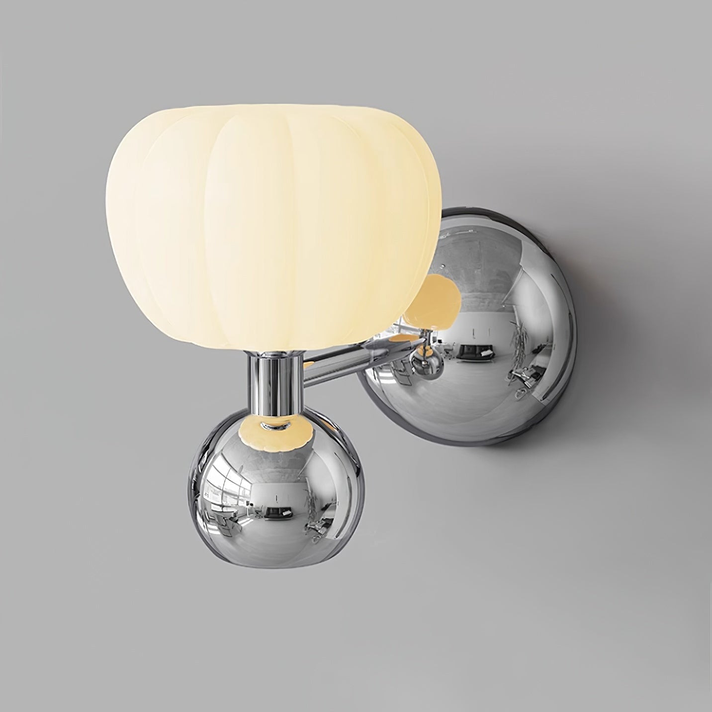 Syrinora Elegante Moderne Wandleuchte aus Chrom-Letslighting