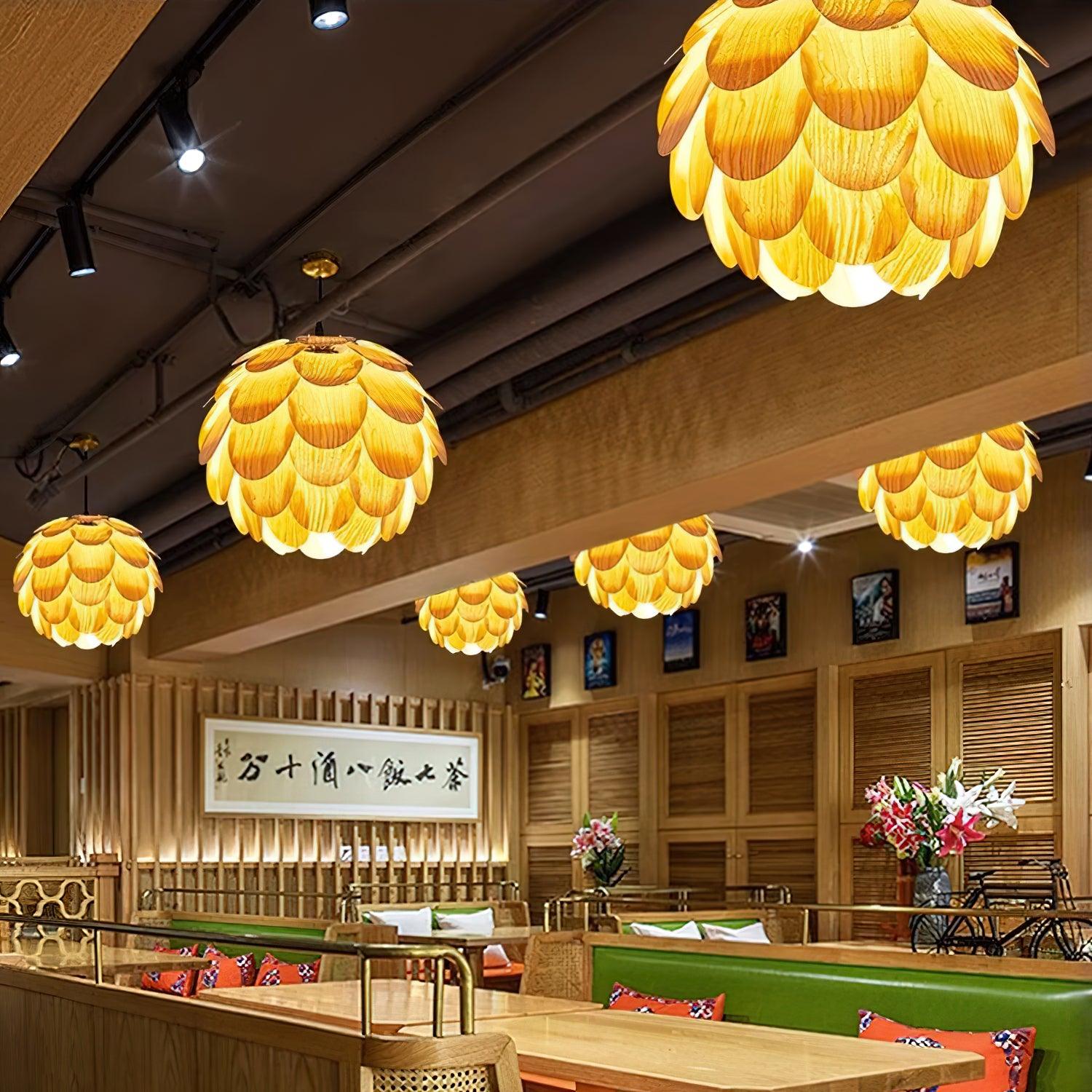 Wlara Modern Holz Pendelleuchte Leuchte-Letslighting