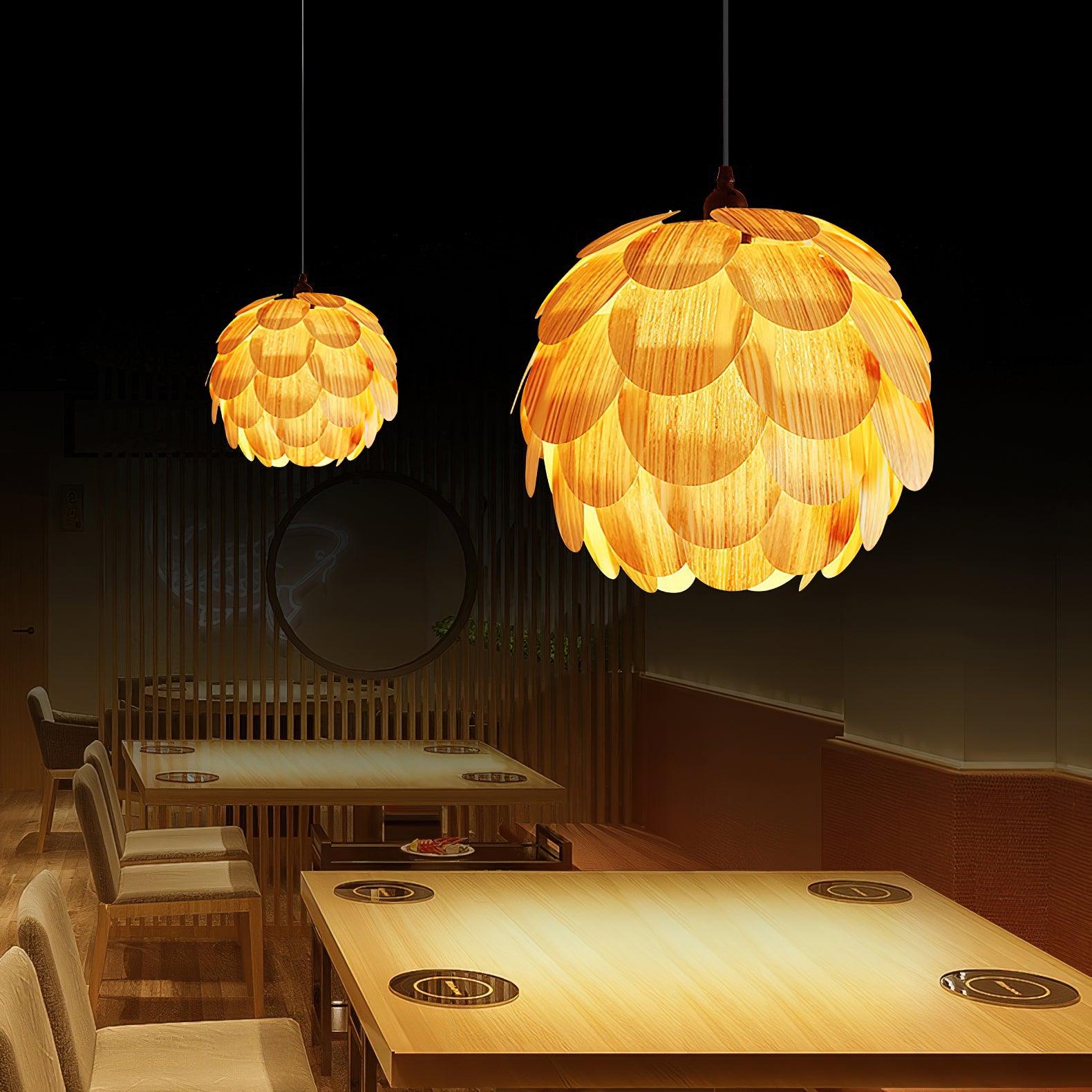 Wlara Modern Holz Pendelleuchte Leuchte-Letslighting