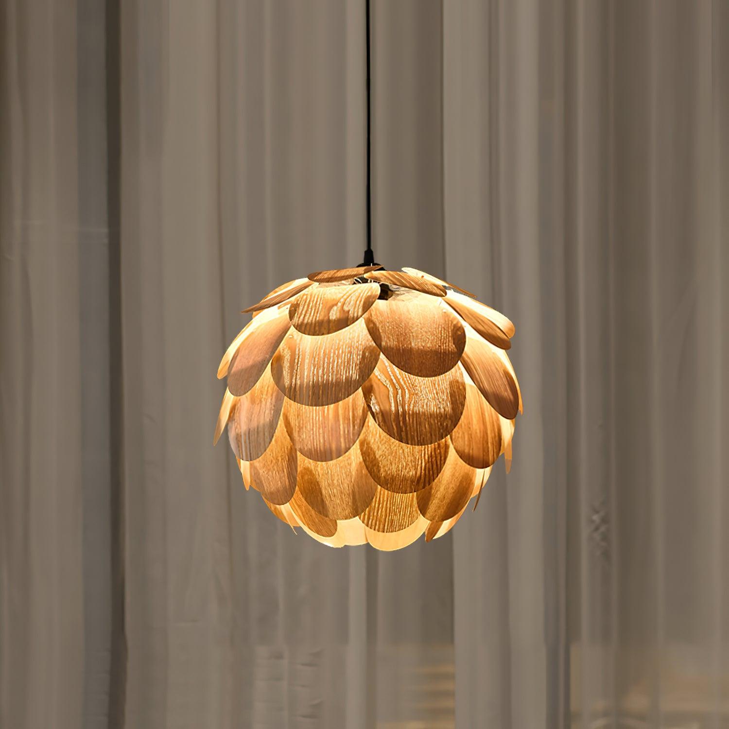 Wlara Modern Holz Pendelleuchte Leuchte-Letslighting