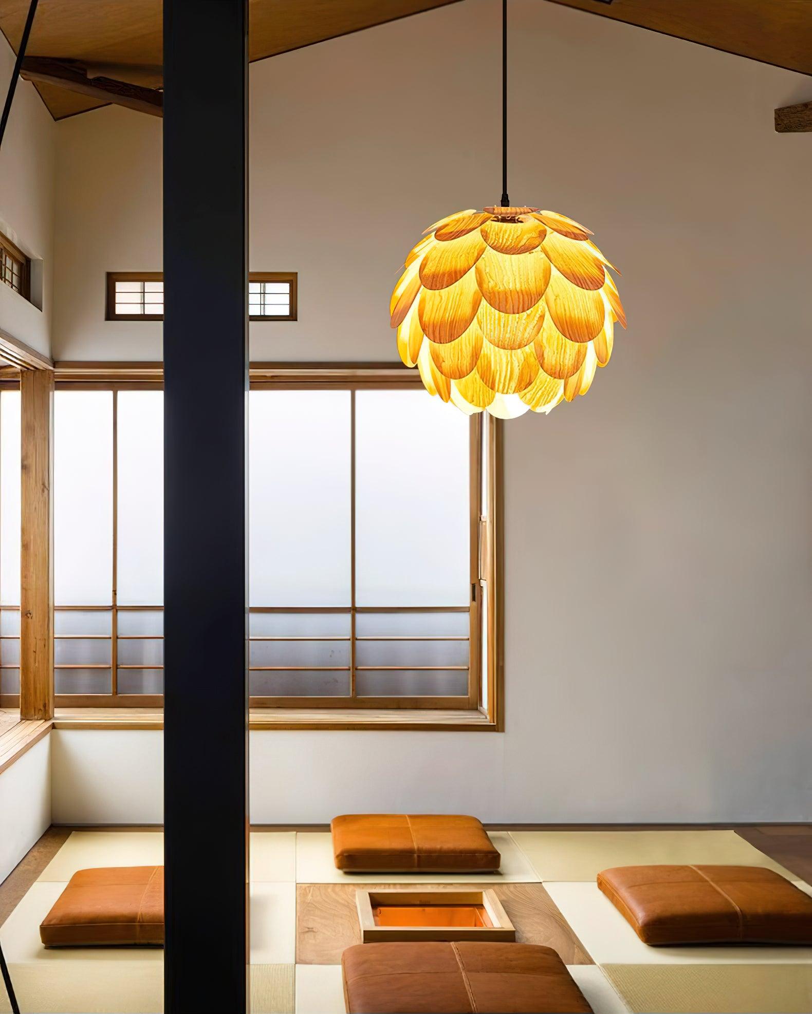 Wlara Modern Holz Pendelleuchte Leuchte-Letslighting