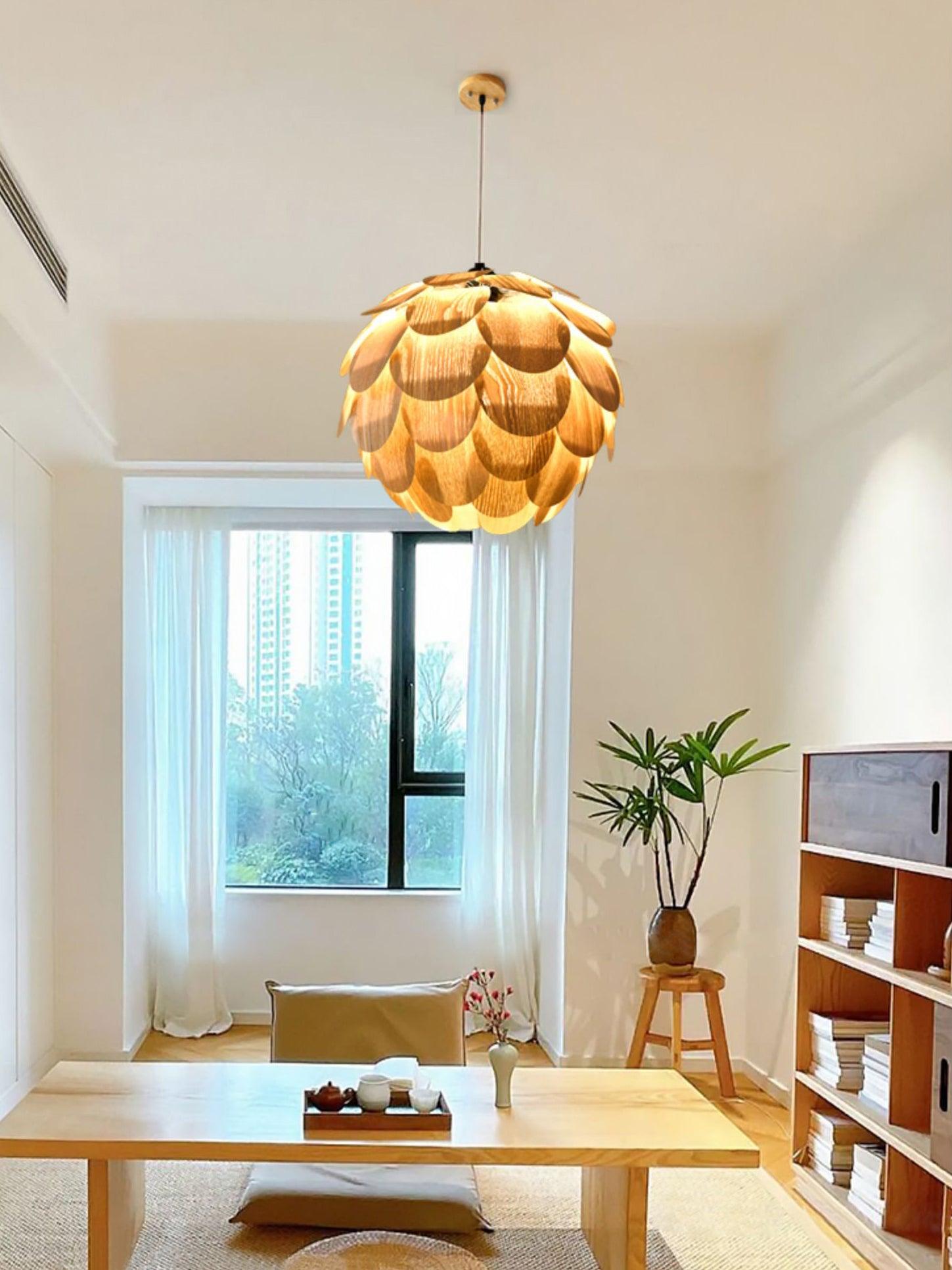 Wlara Modern Holz Pendelleuchte Leuchte-Letslighting