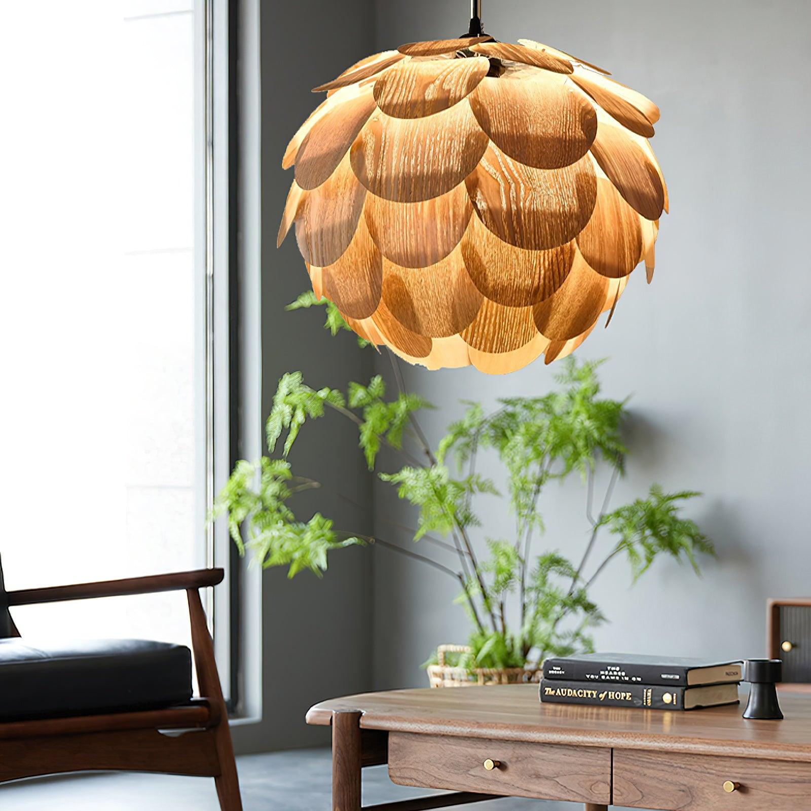 Wlara Modern Holz Pendelleuchte Leuchte-Letslighting
