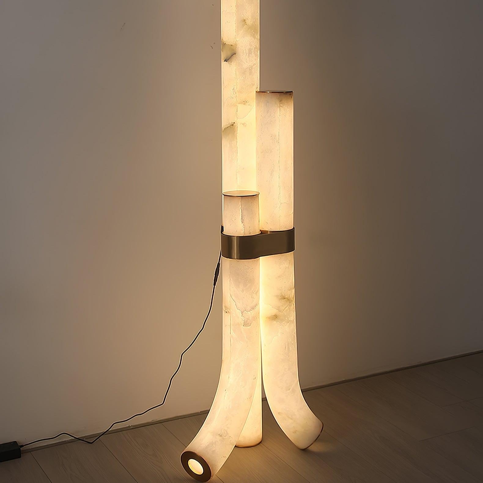 Orion Alabaster Floor Lamp - Neutralighting