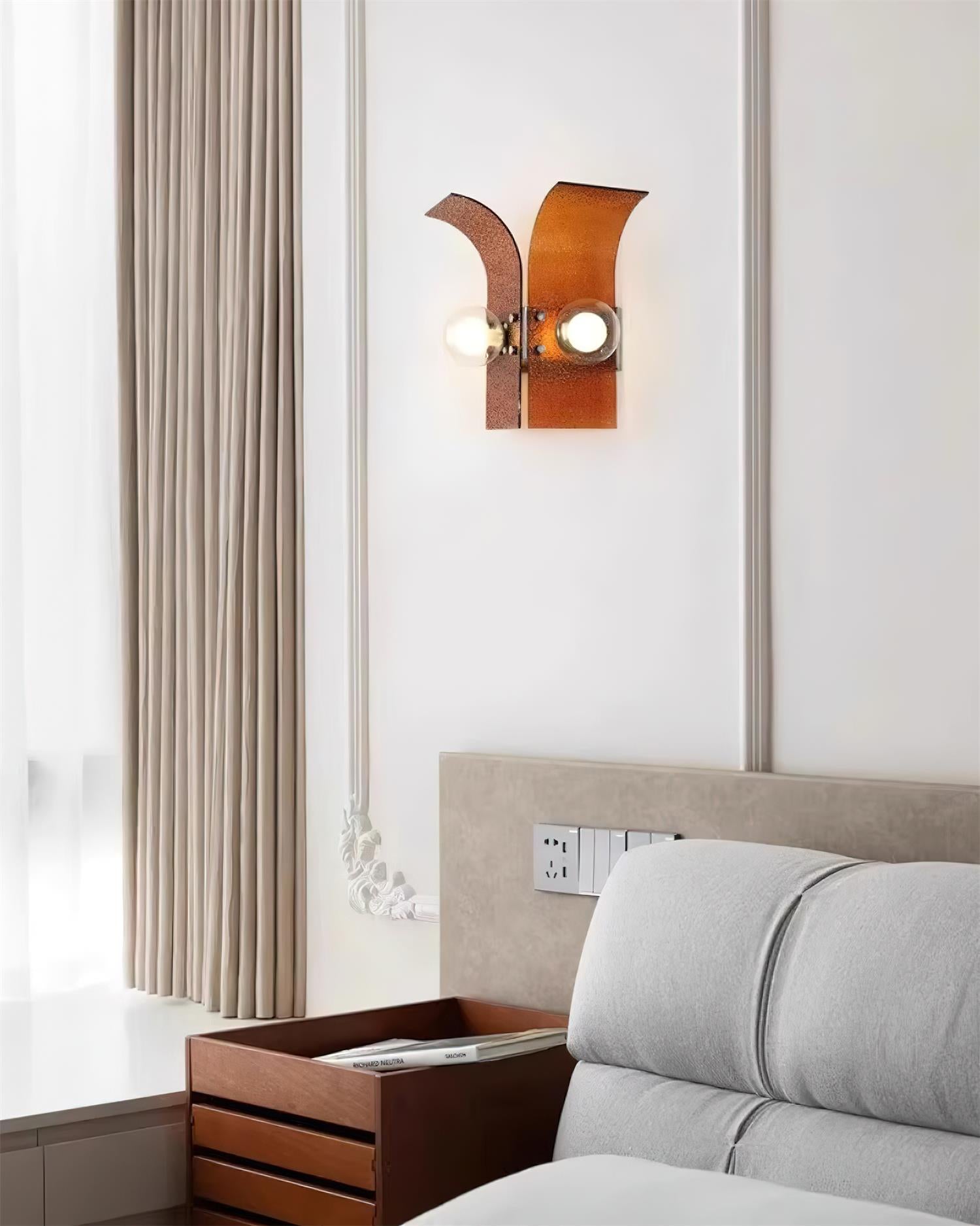 Morgan Moderne Glaswandleuchte-Letslighting