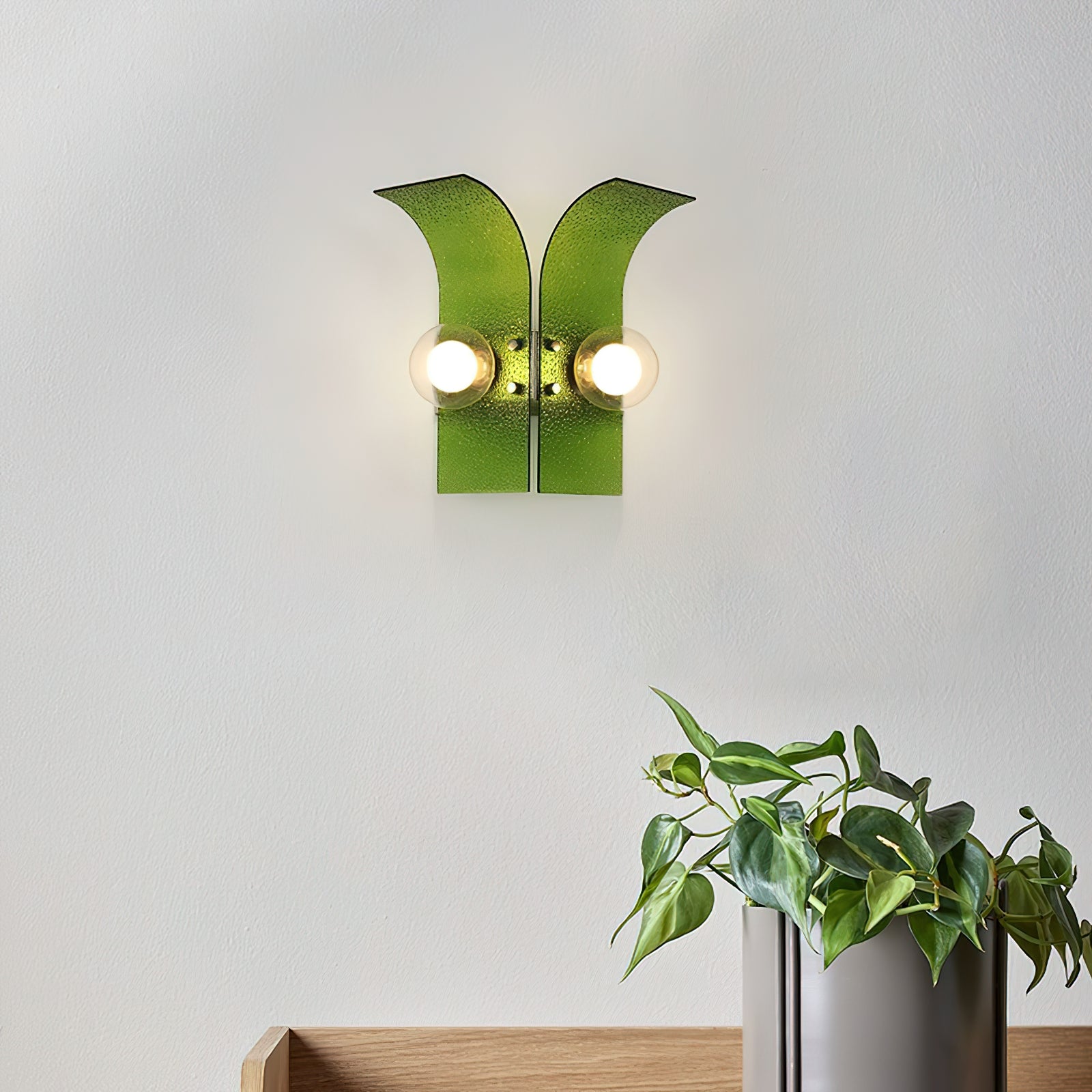 Morgan Moderne Glaswandleuchte-Letslighting