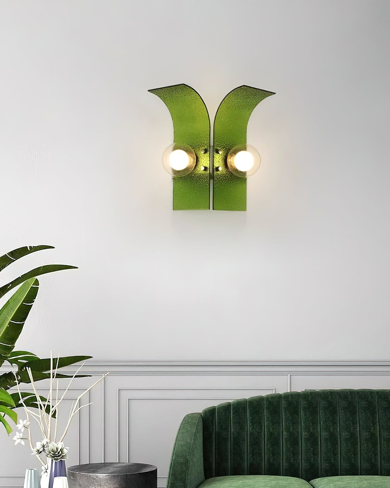 Morgan Moderne Glaswandleuchte-Letslighting