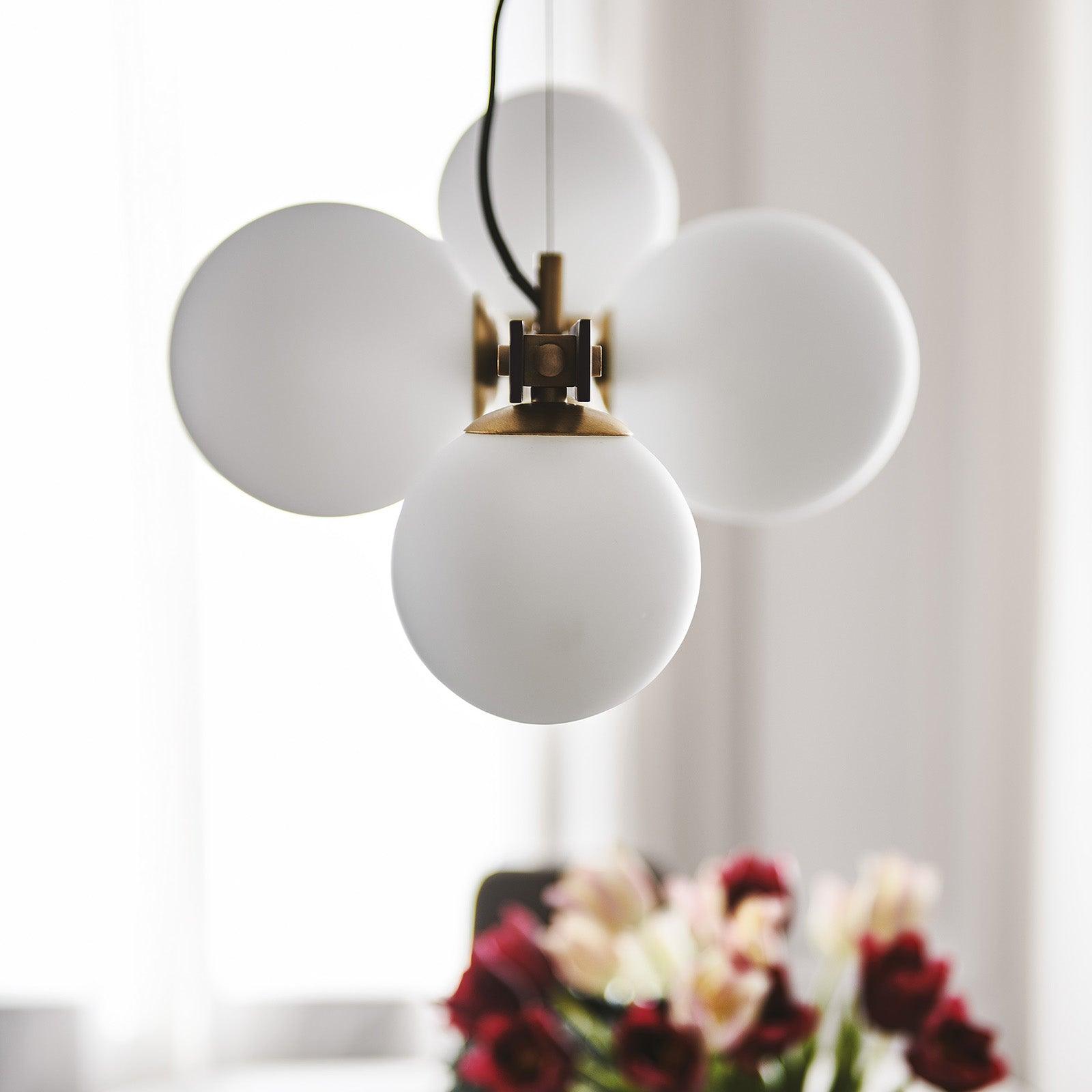 Lyra Moderne Pendelleuchte aus Glas-Letslighting