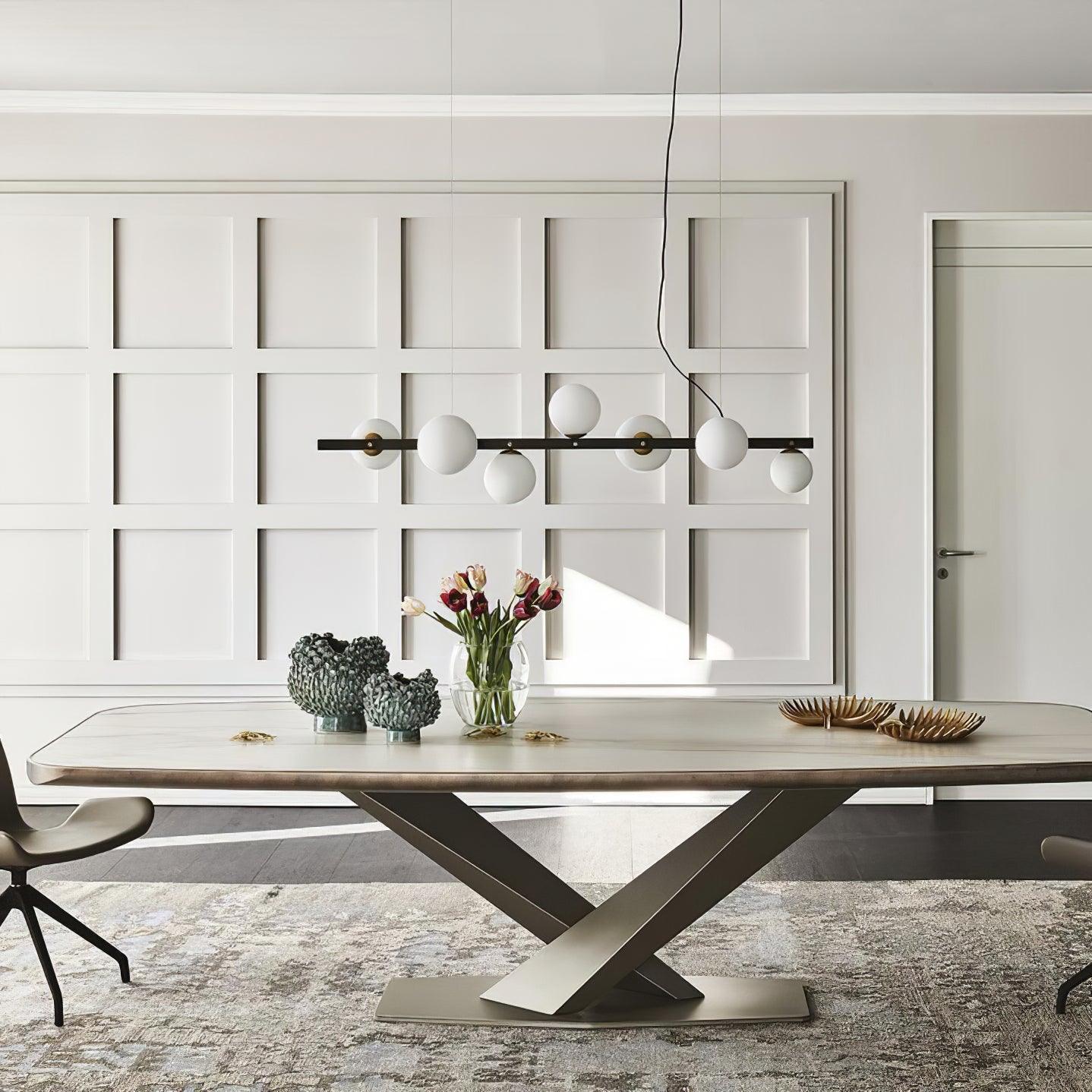 Lyra Moderne Pendelleuchte aus Glas-Letslighting
