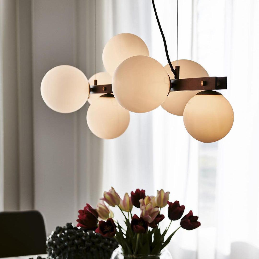Lyra Moderne Pendelleuchte aus Glas-Letslighting