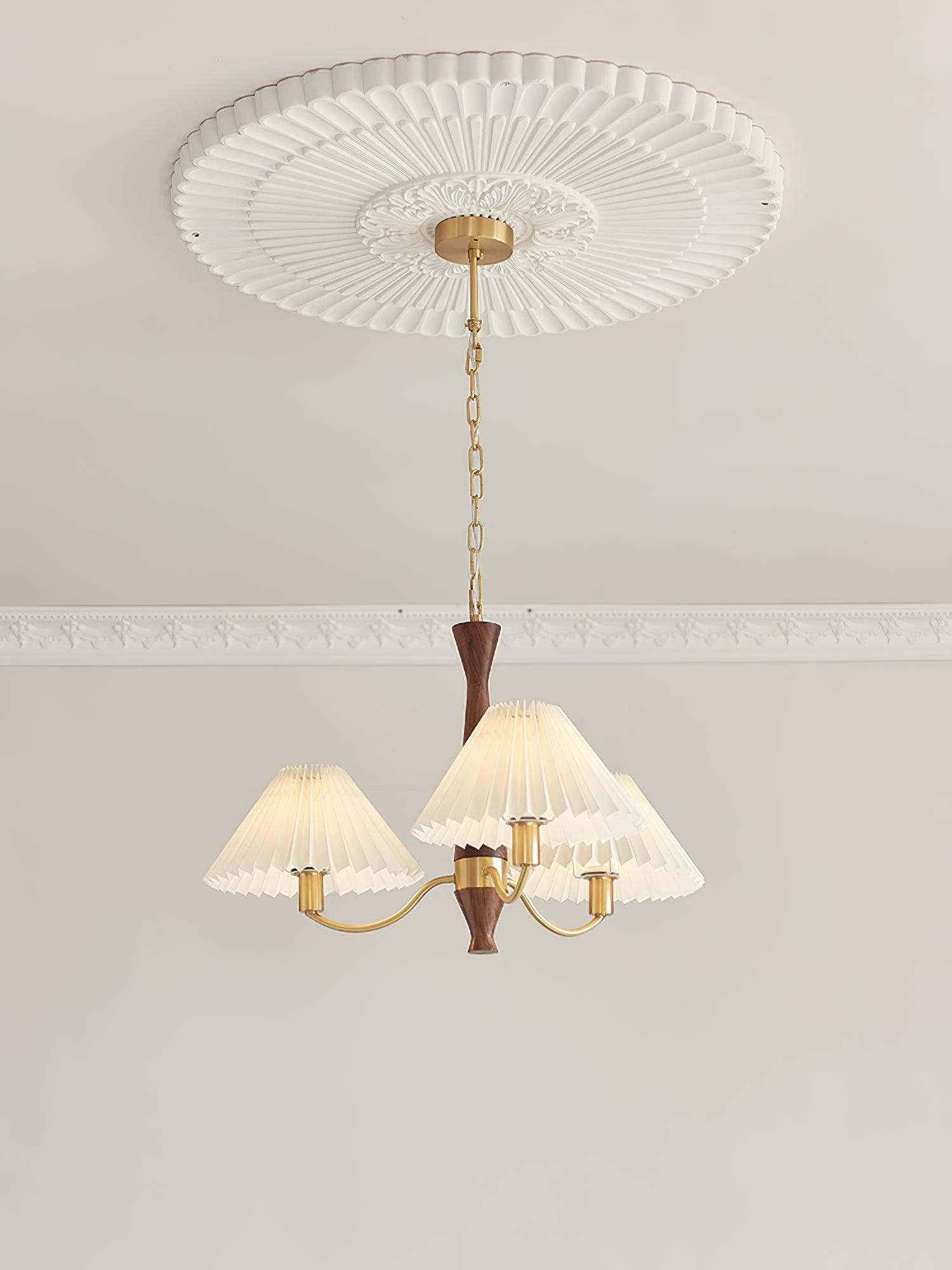 Pleated Chandelier - Blowlighting