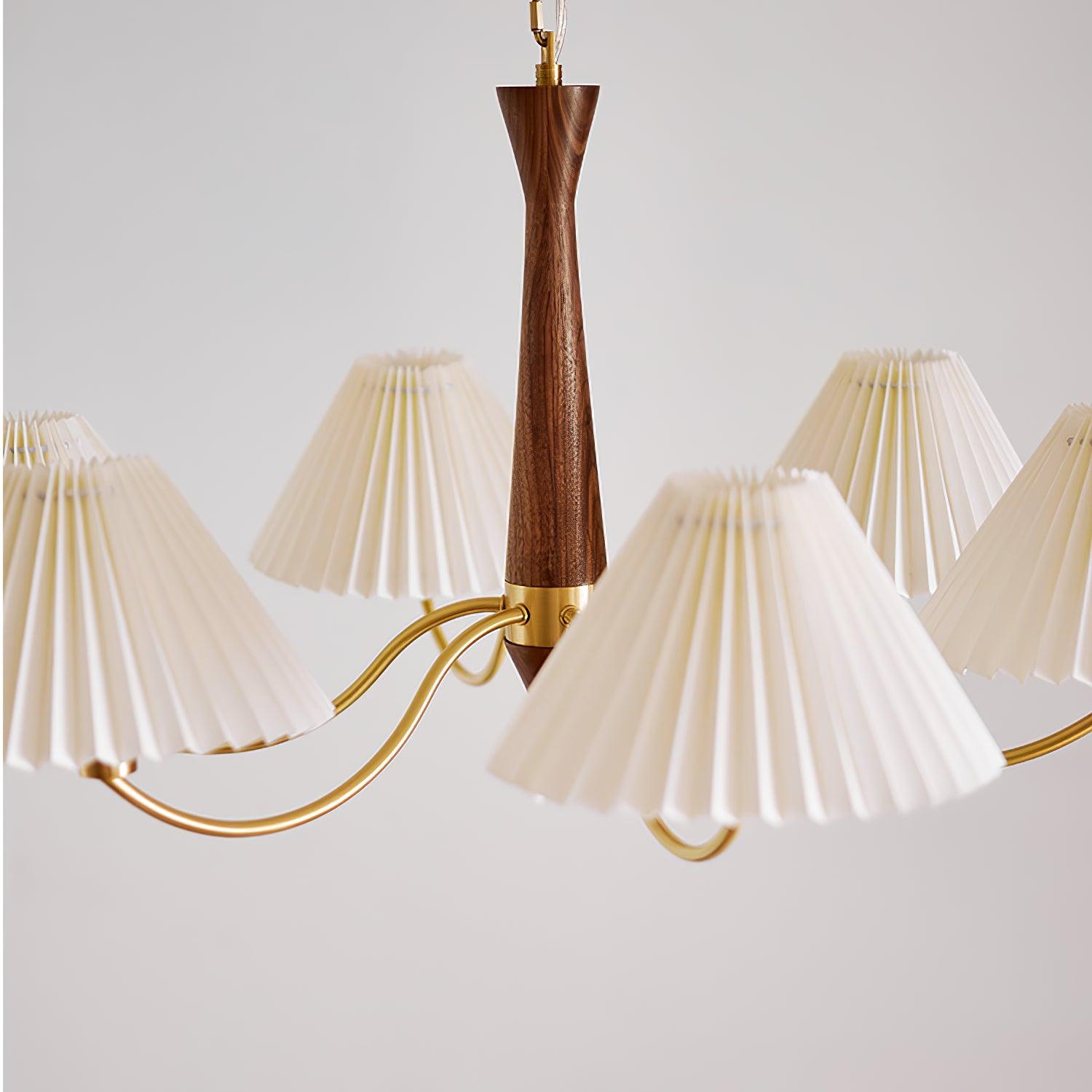 Pleated Chandelier - Blowlighting