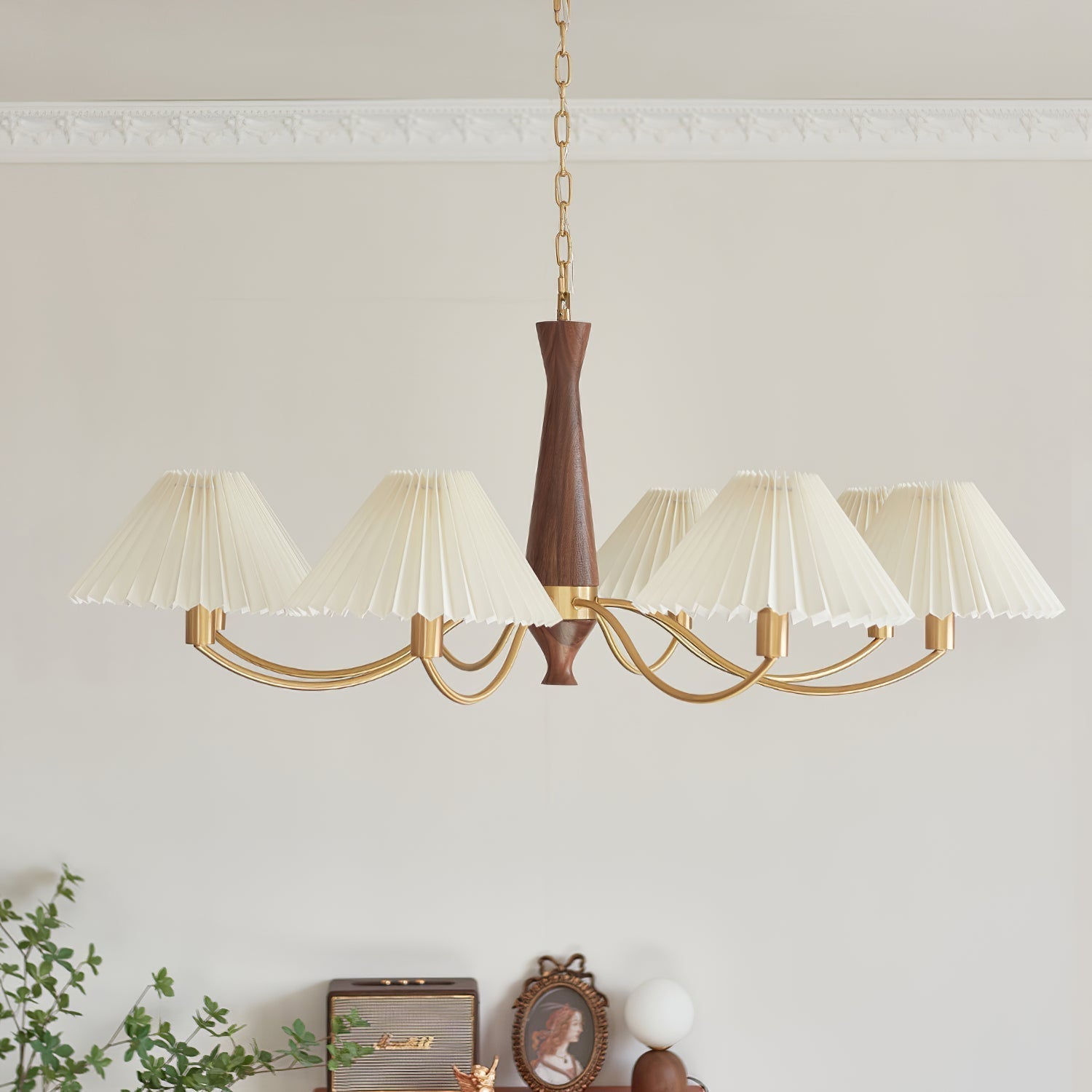 Pleated Chandelier - Blowlighting